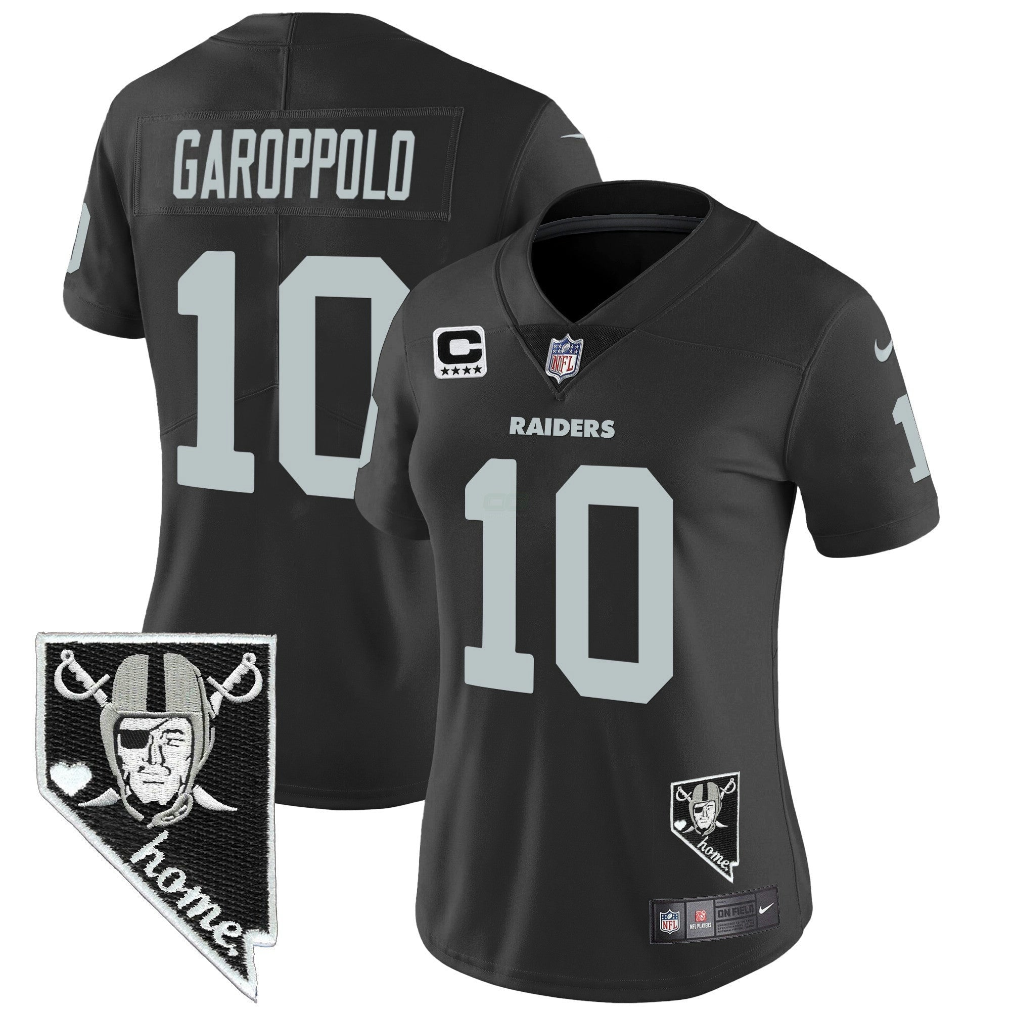 Camisa NFL Women’s Nevada Home Patch Vapor Jersey