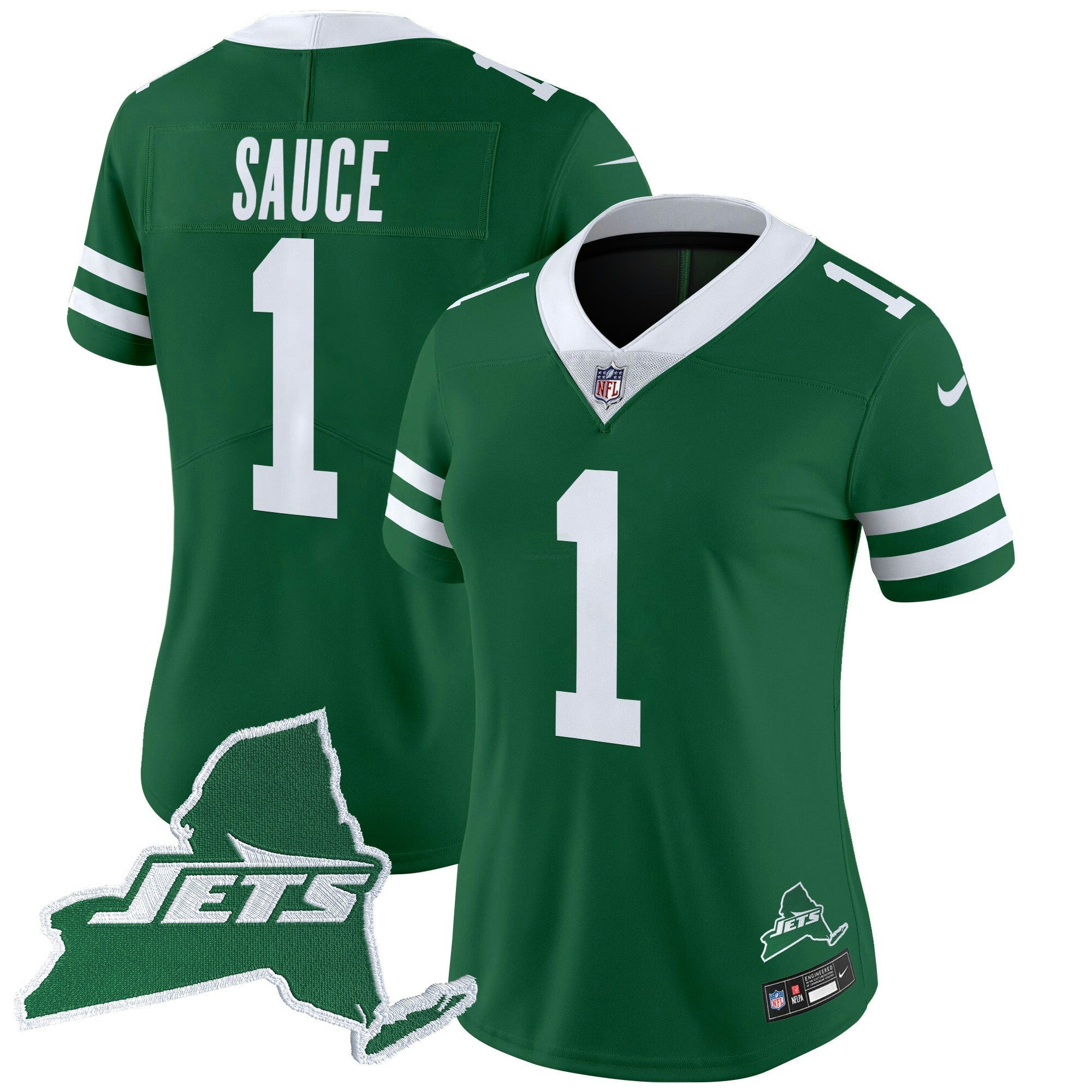 Camisa NFL Women’s New York Home Patch Vapor Legacy Limited Jersey