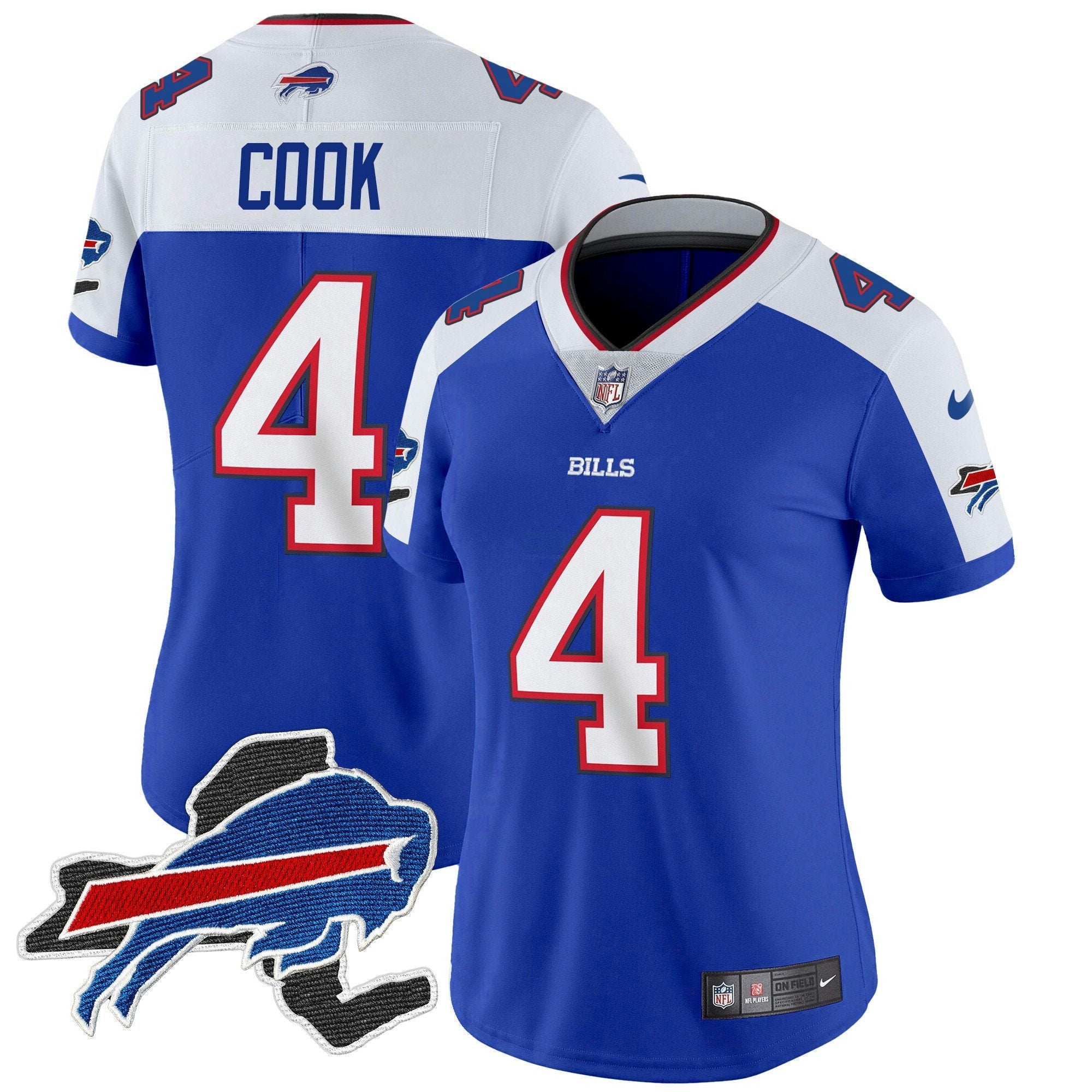 Camisa NFL Women’s New York Patch Vapor Limited Jersey