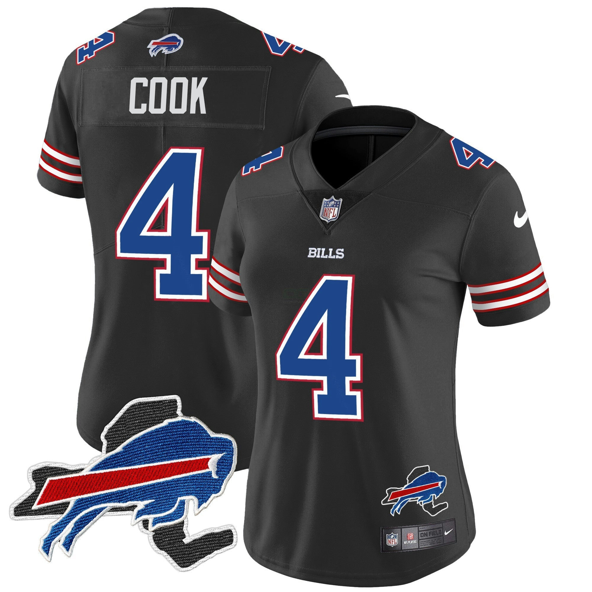 Camisa NFL Women’s New York Patch Vapor Limited Jersey