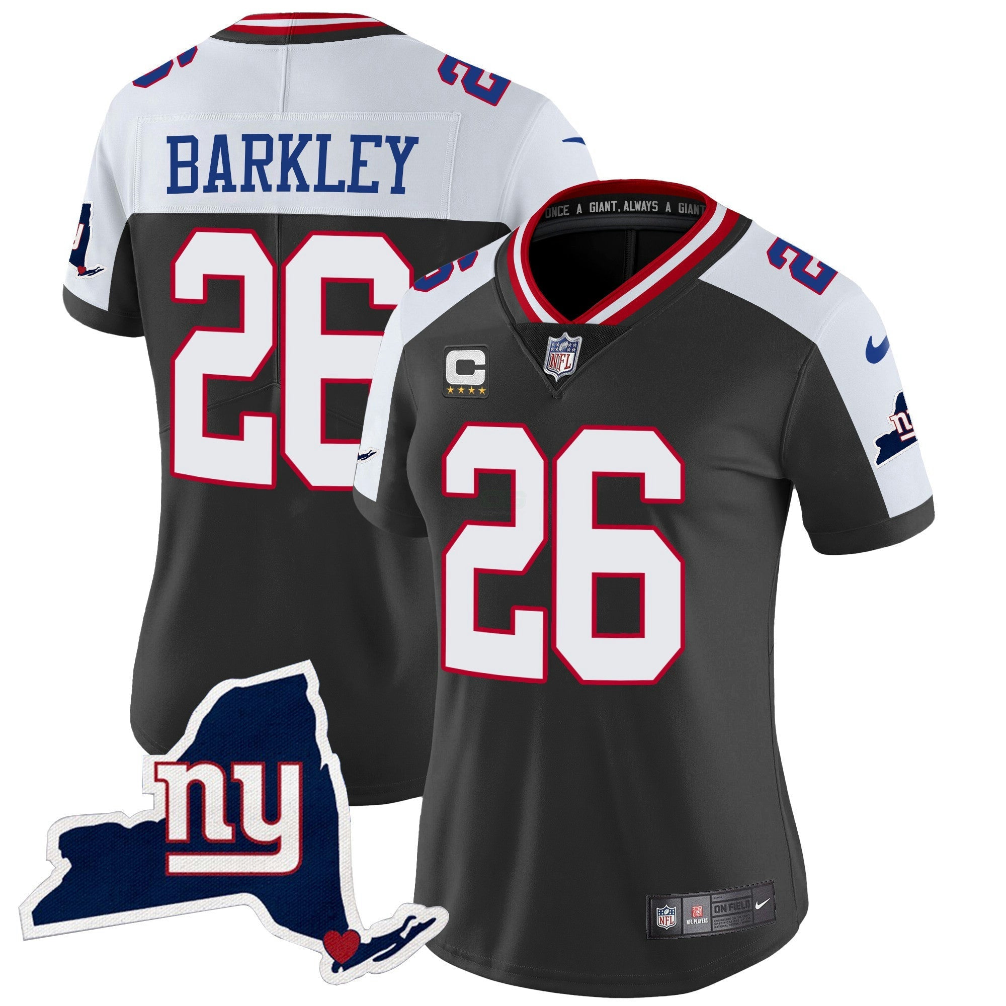 Camisa NFL Women’s New York State Map Patch Limited Jersey V2
