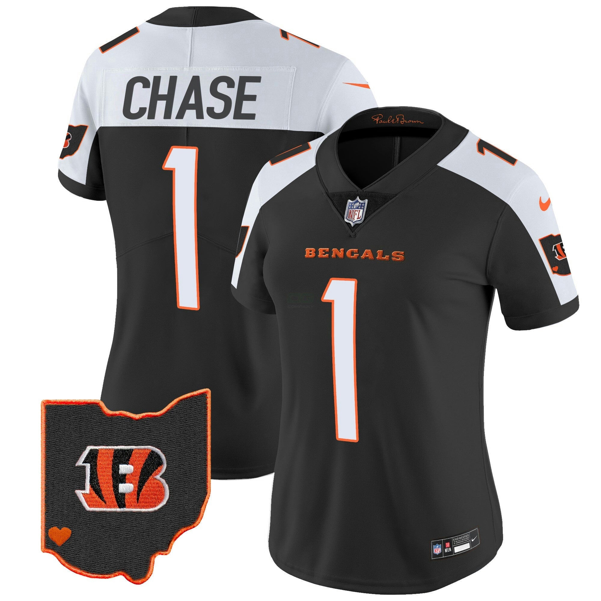 Camisa NFL Women’s Ohio Patch Vapor Limited Jersey