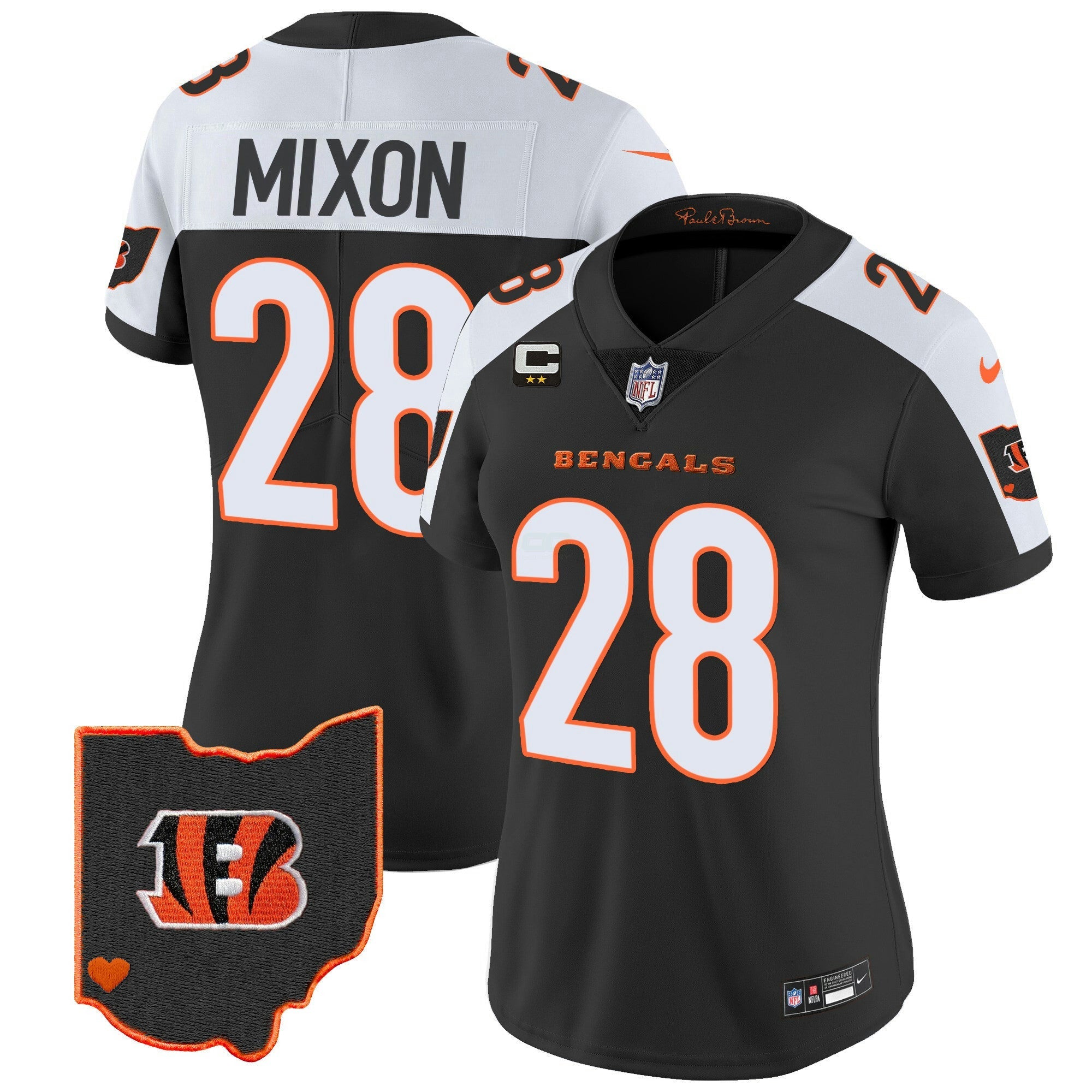 Camisa NFL Women’s Ohio Patch Vapor Limited Jersey