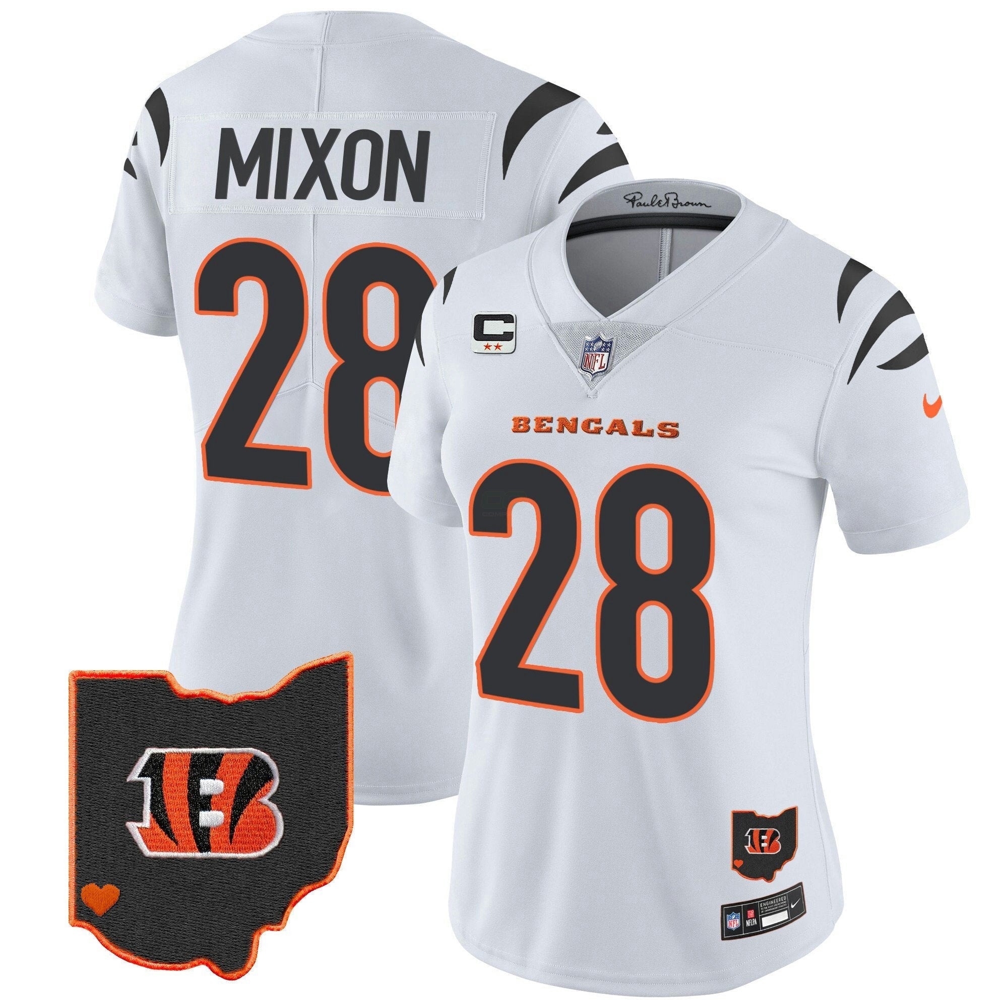 Camisa NFL Women’s Ohio Patch Vapor Limited Jersey