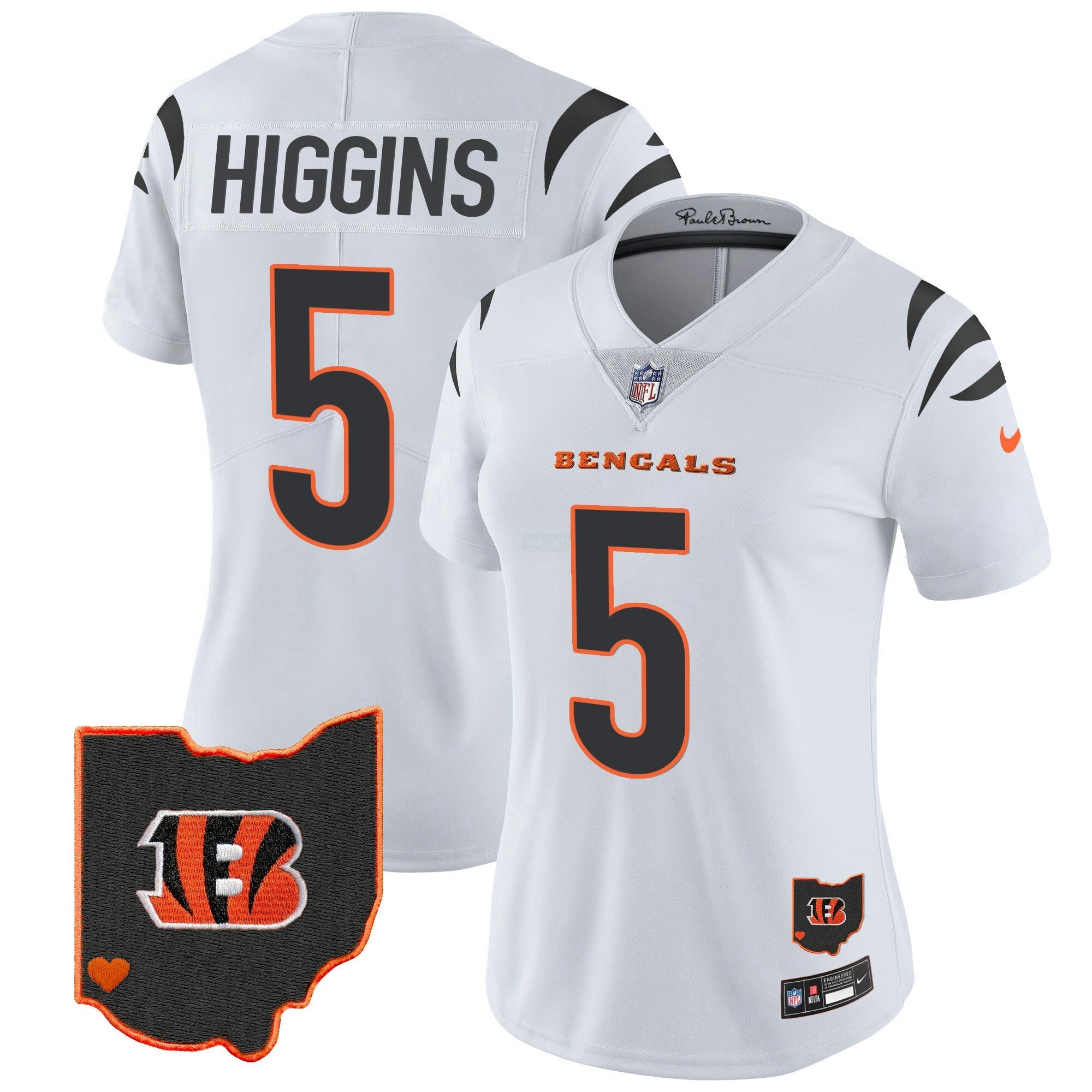 Camisa NFL Women’s Ohio Patch Vapor Limited Jersey