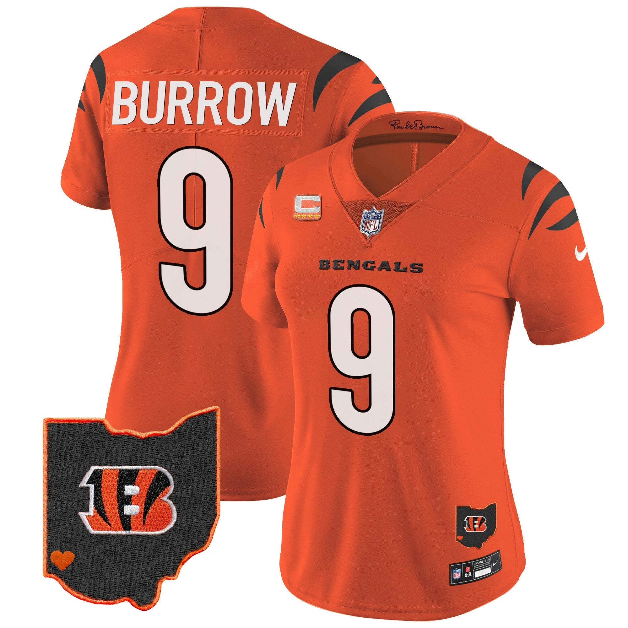 Camisa NFL Women’s Ohio Patch Vapor Limited Jersey