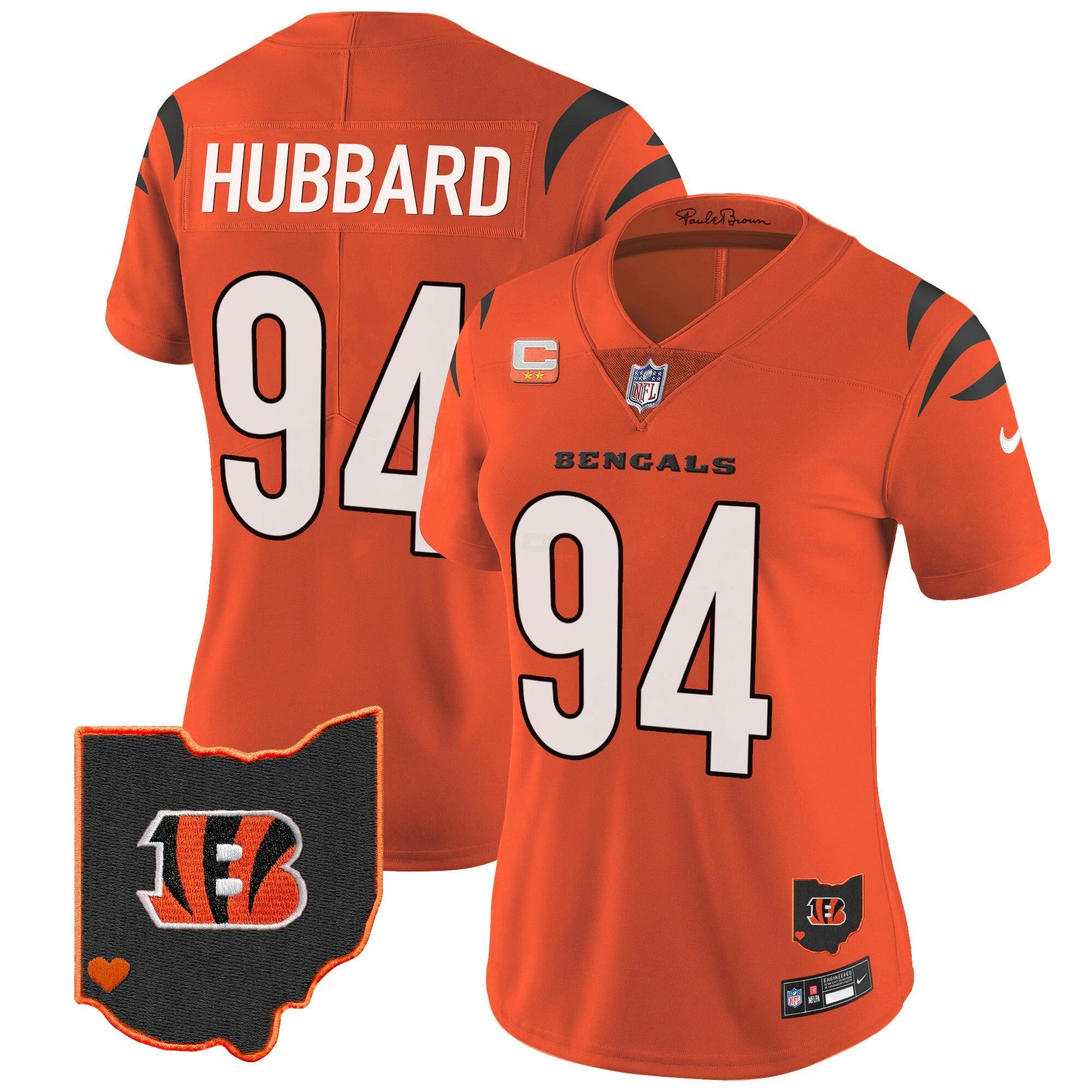 Camisa NFL Women’s Ohio Patch Vapor Limited Jersey
