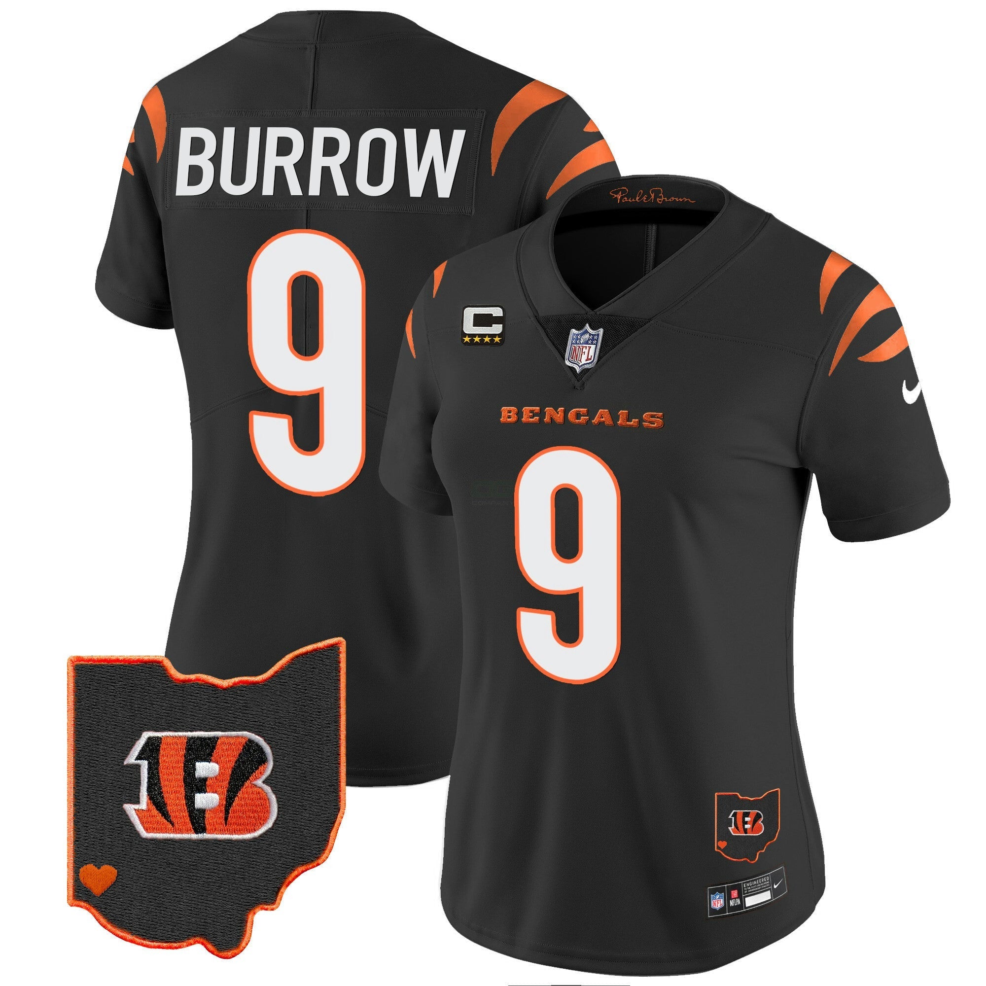 Camisa NFL Women’s Ohio Patch Vapor Limited Jersey