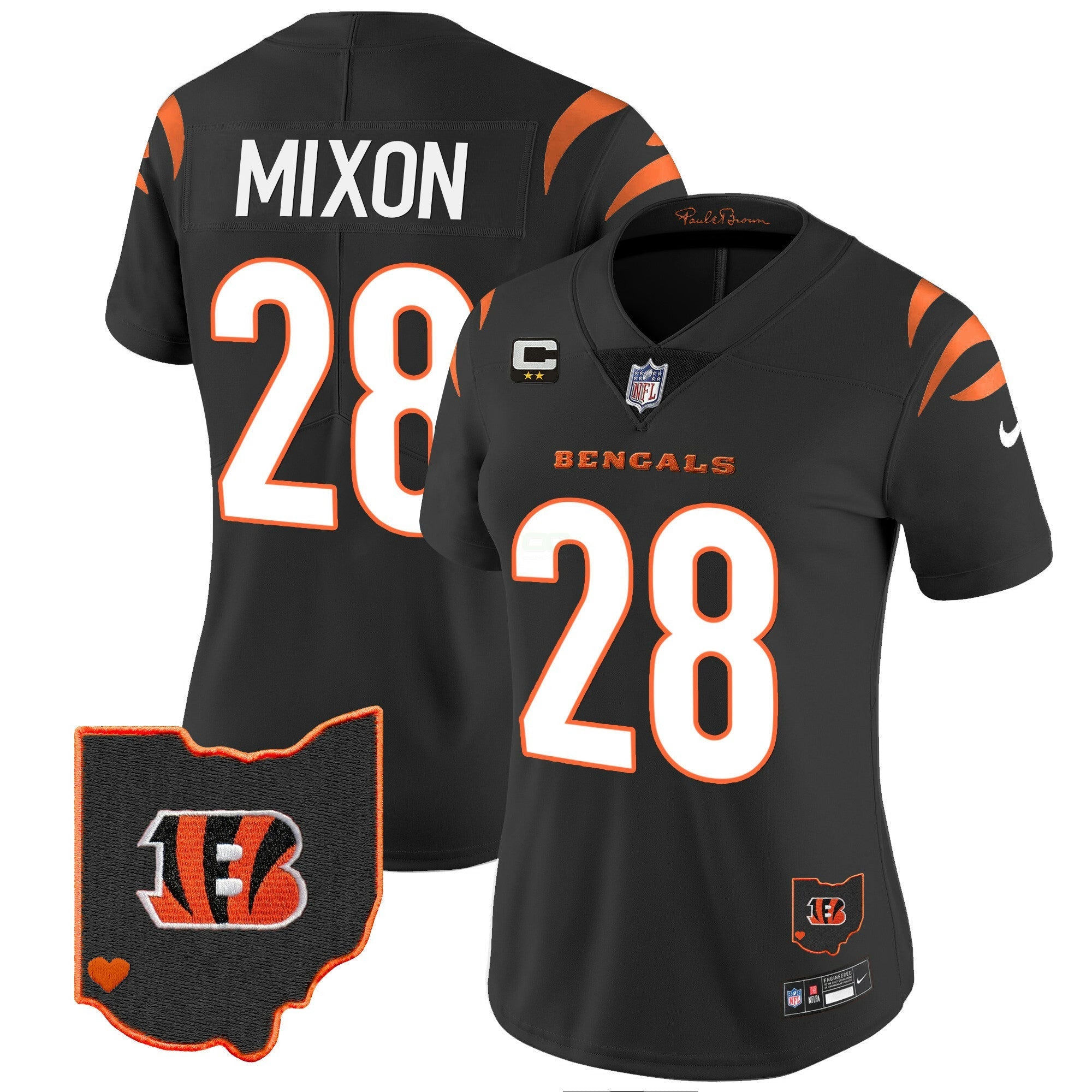 Camisa NFL Women’s Ohio Patch Vapor Limited Jersey