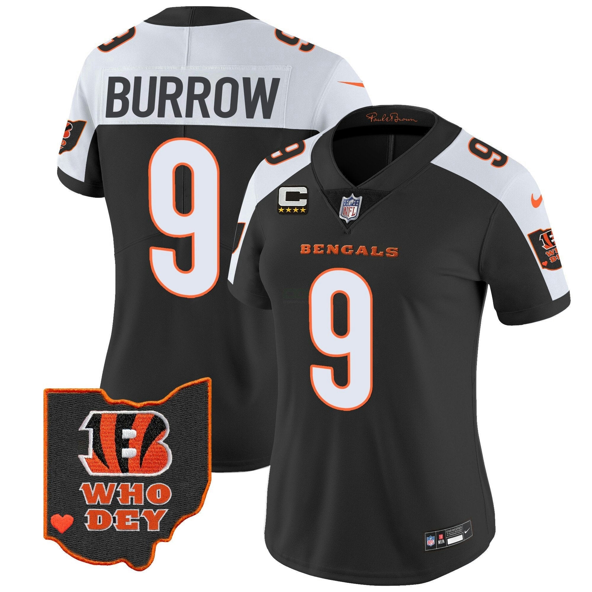 Camisa NFL Women’s Ohio Patch Vapor Limited Jersey V2