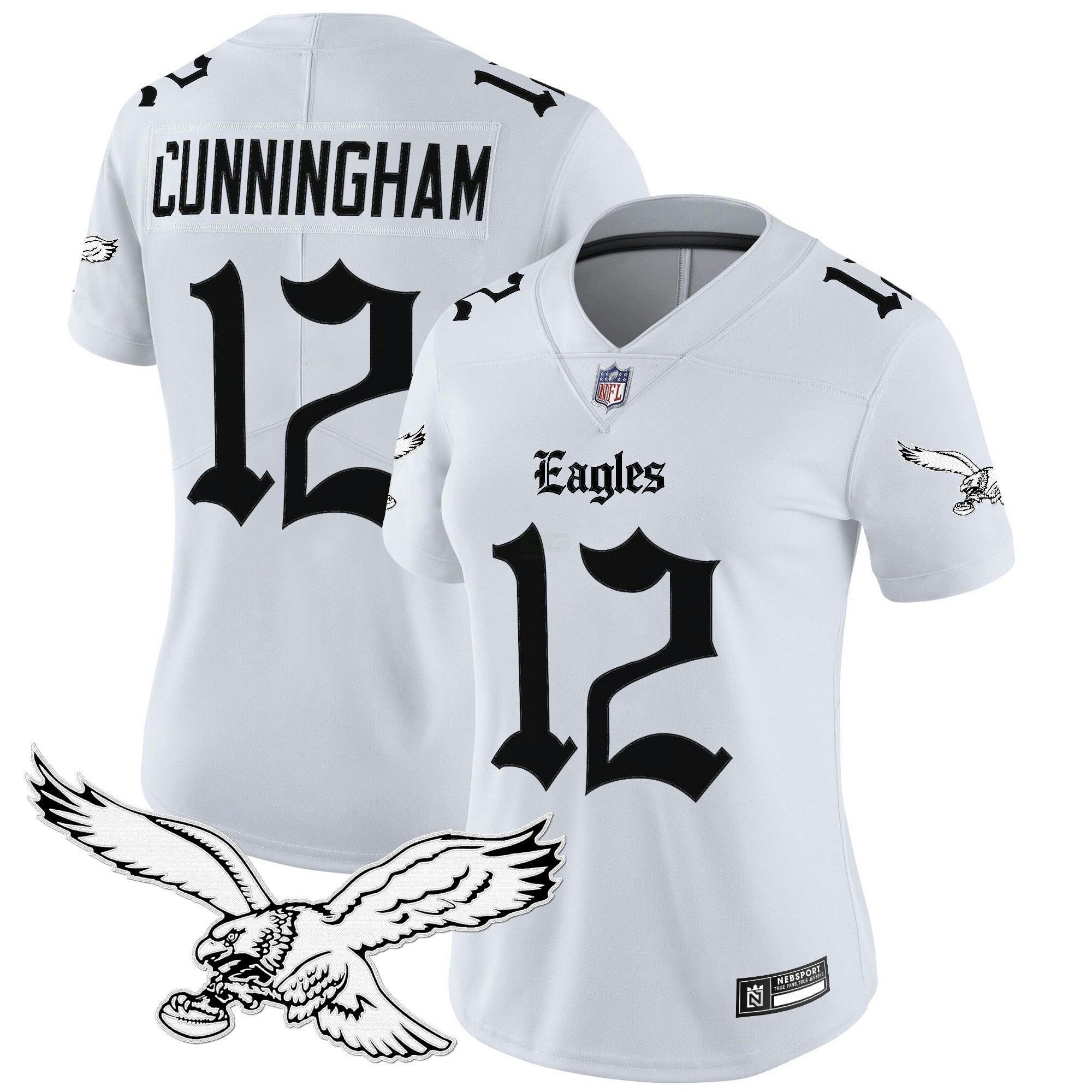 Camisa NFL Women’s Philadelphia ‘Gothic Philly Edition’ Vapor Limited Jersey