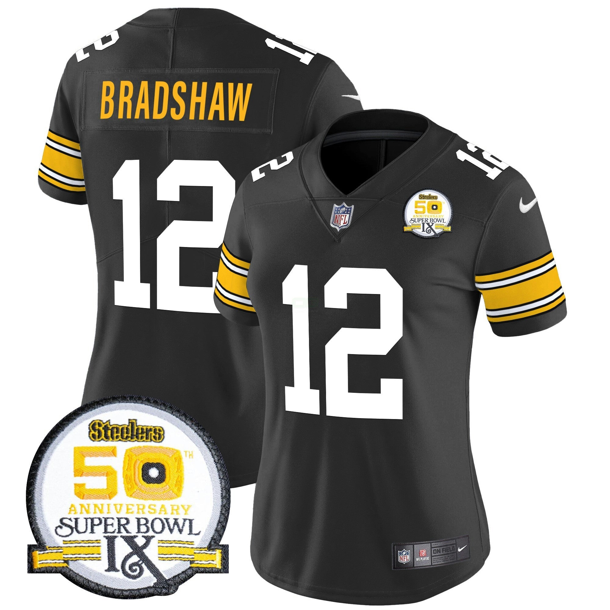 Camisa NFL Women’s Pittsburgh Throwback 2024 Vapor Limited Jersey