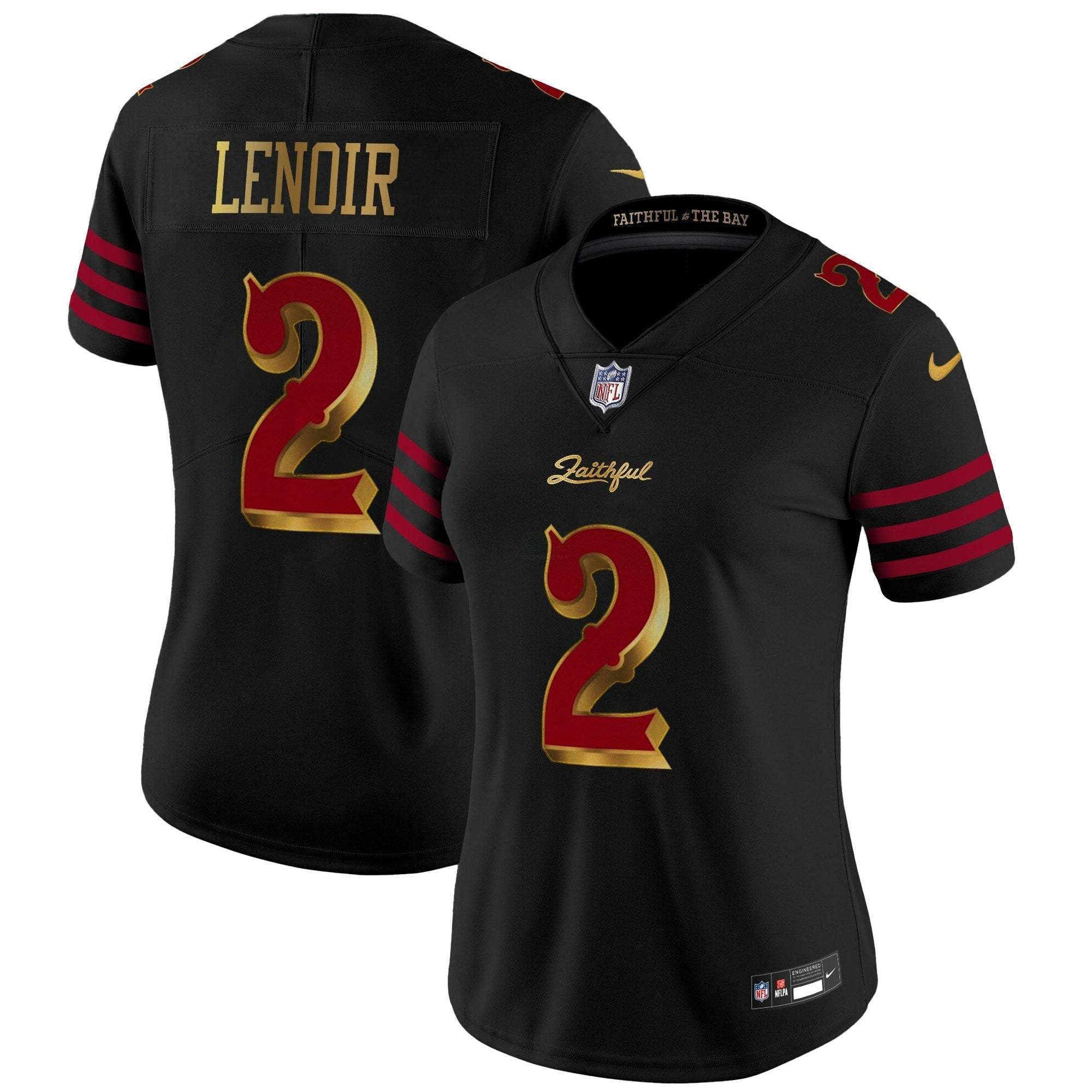 Camisa NFL Women’s San Francisco 2025 “Rivalries” Vapor Limited Jersey