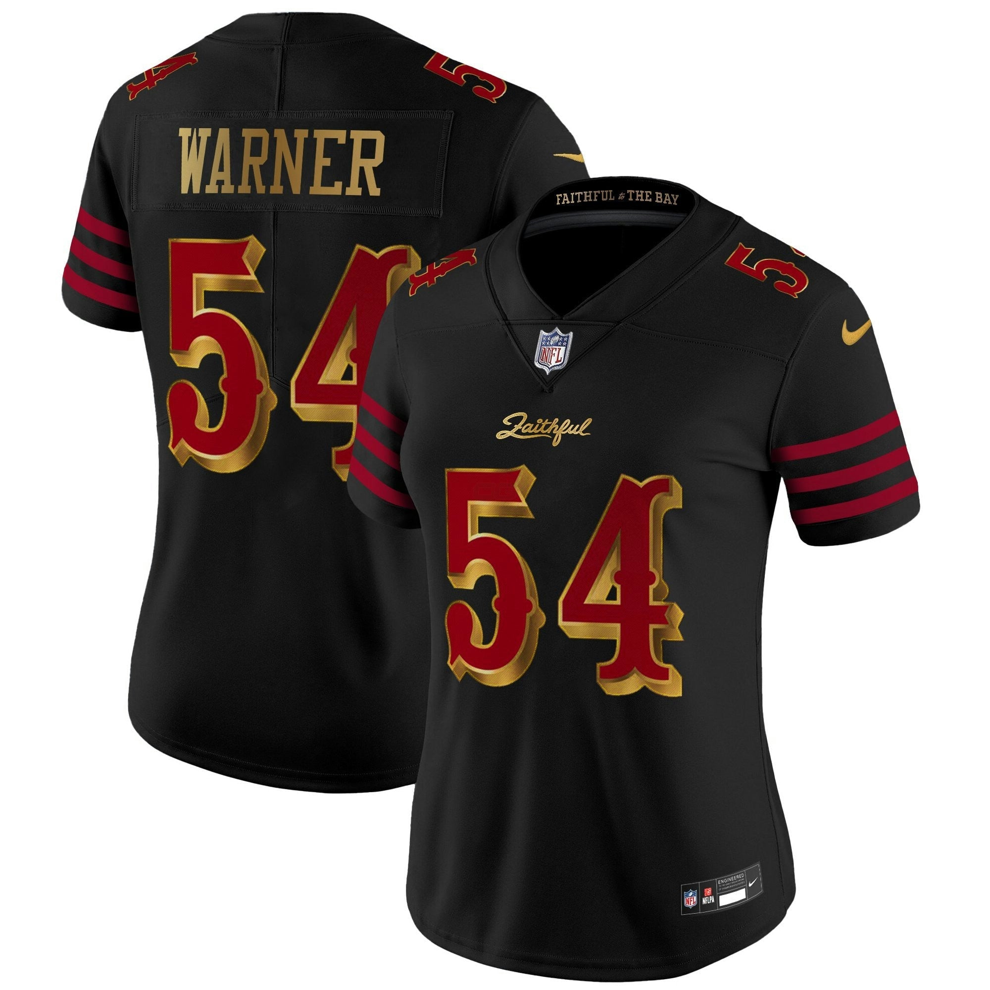 Camisa NFL Women’s San Francisco 2025 “Rivalries” Vapor Limited Jersey