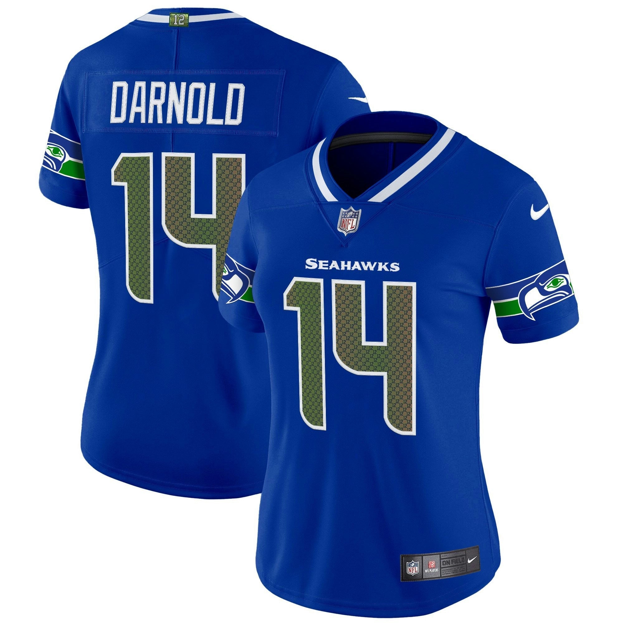Camisa NFL Women’s Seattle 2025 “Rivalries” Vapor Limited Jersey