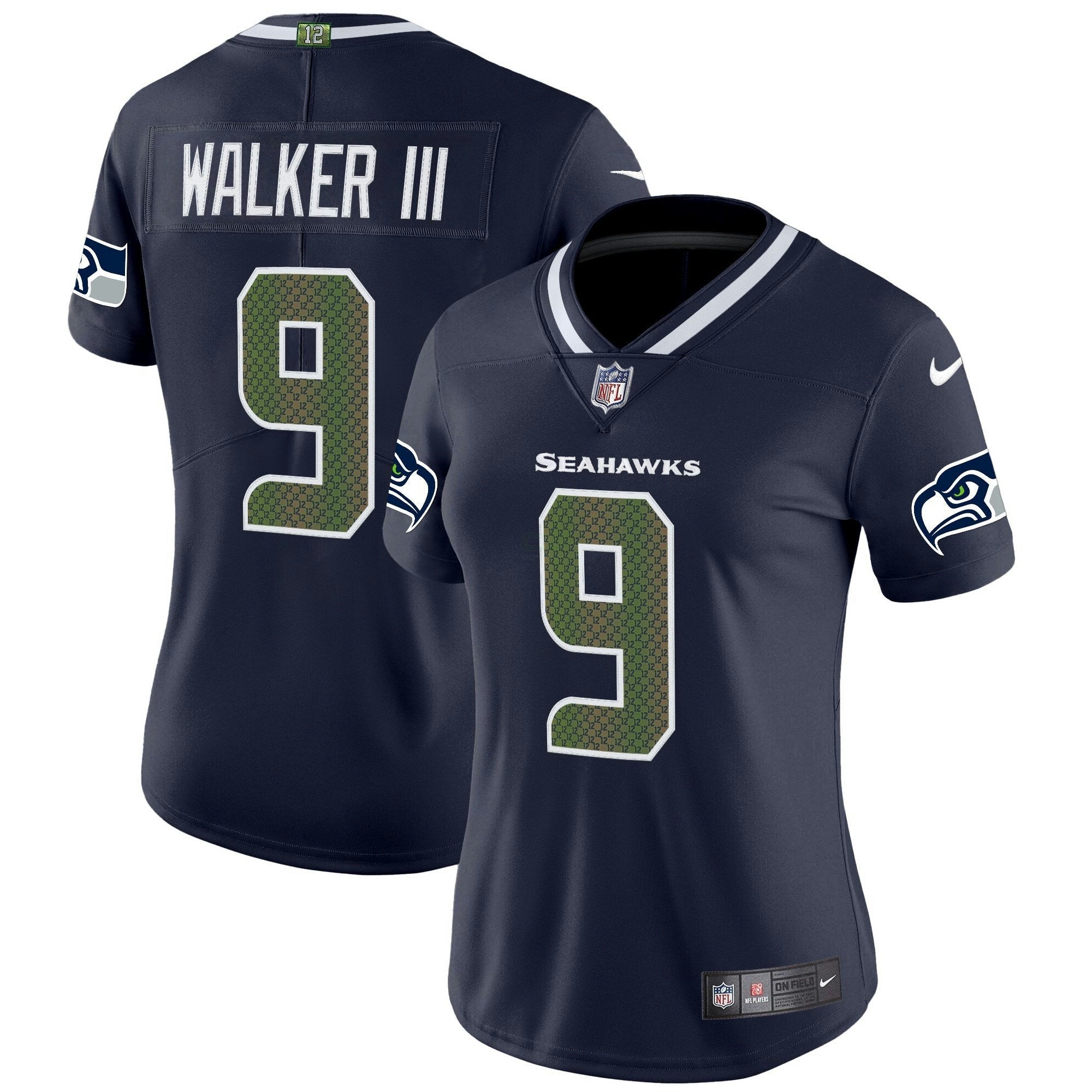Camisa NFL Women’s Seattle 2025 “Rivalries” Vapor Limited Jersey