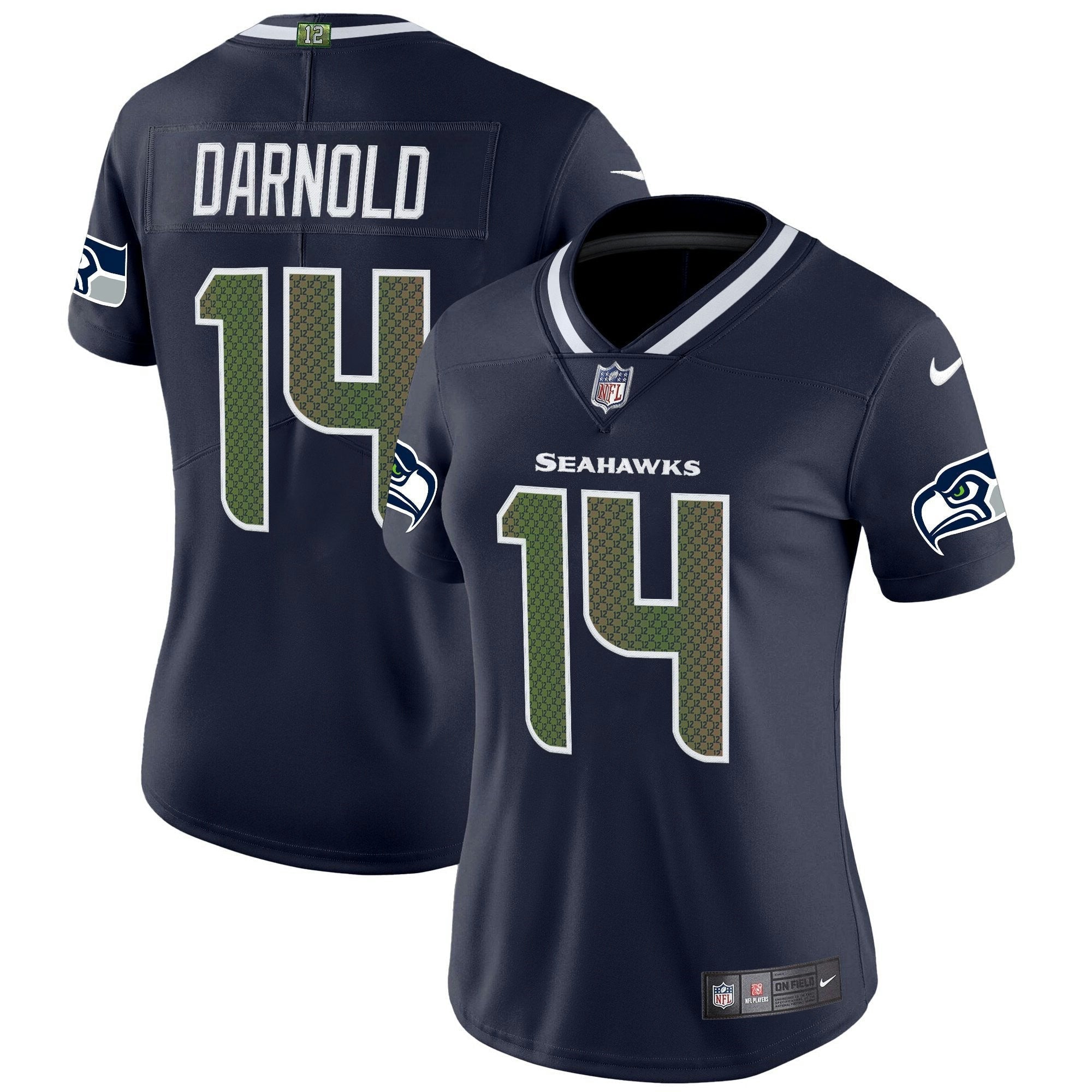 Camisa NFL Women’s Seattle 2025 “Rivalries” Vapor Limited Jersey