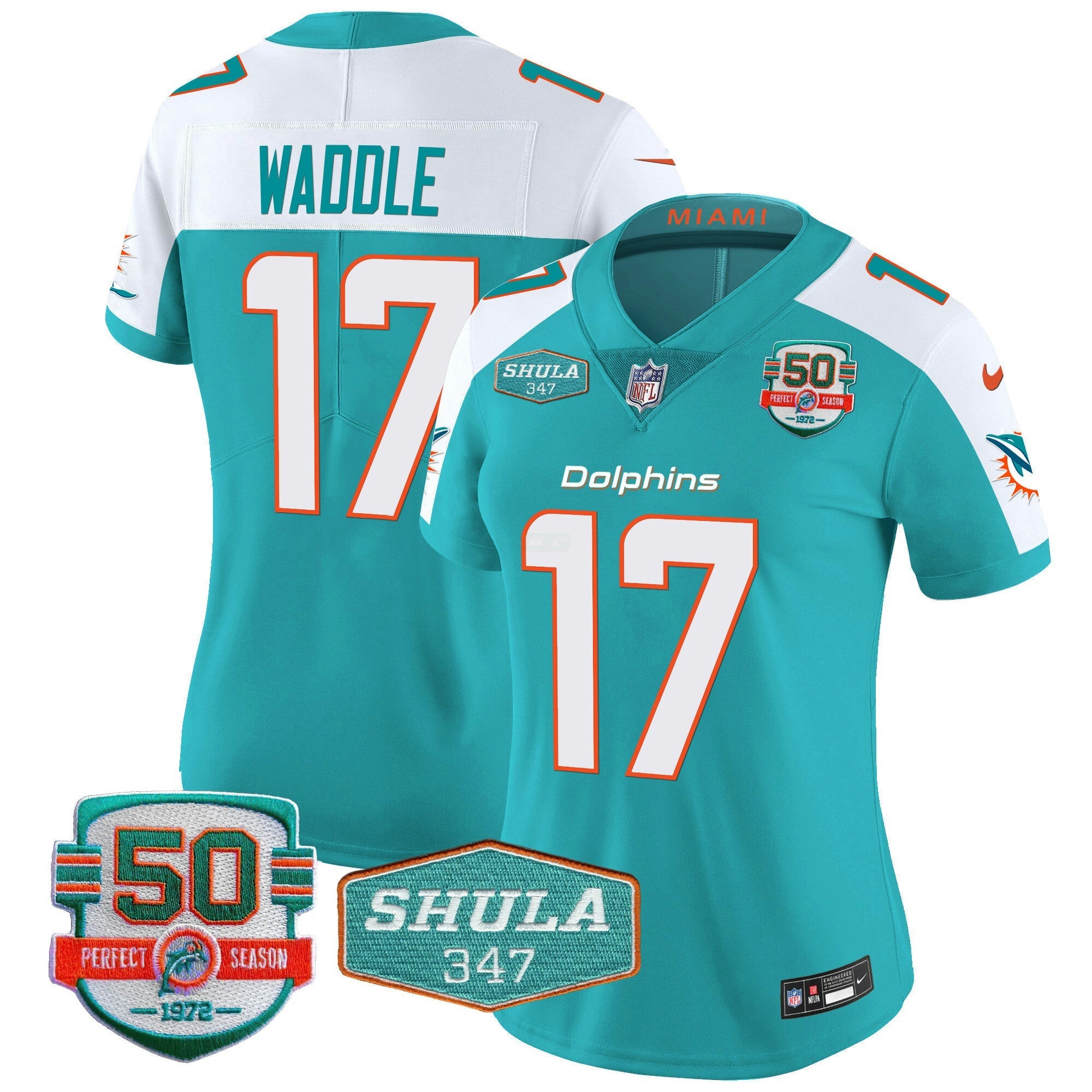 Camisa NFL Women’s Shula 347 Patch Vapor Jersey