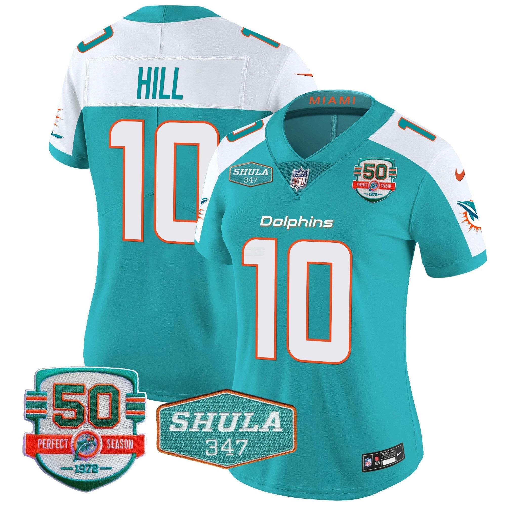 Camisa NFL Women’s Shula 347 Patch Vapor Jersey