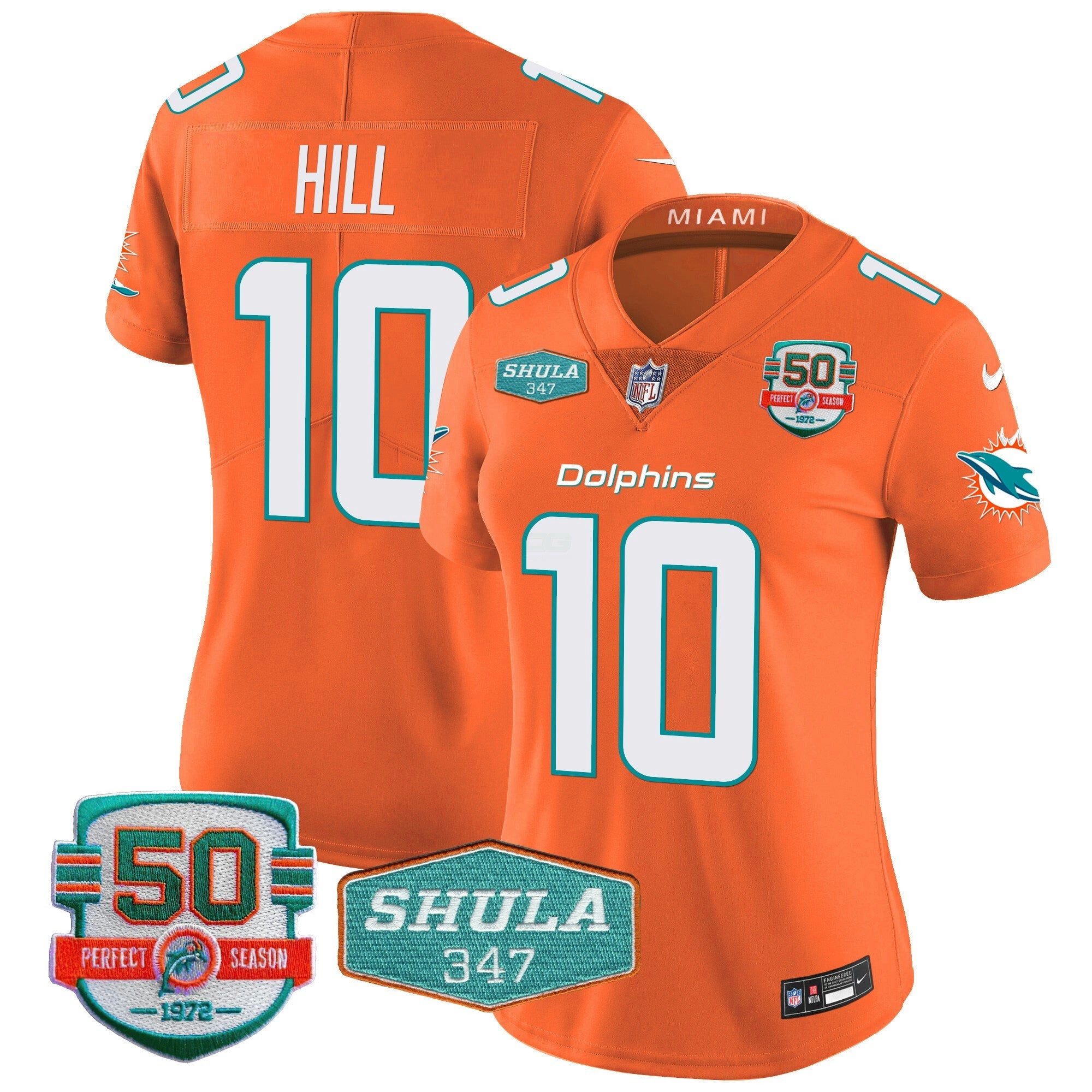 Camisa NFL Women’s Shula 347 Patch Vapor Jersey