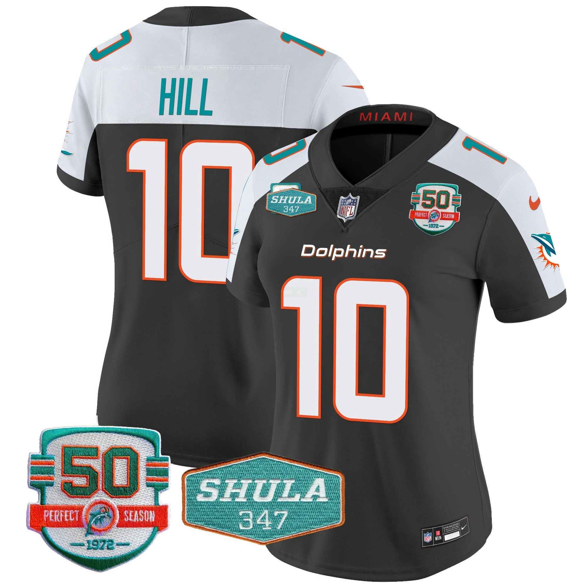 Camisa NFL Women’s Shula 347 Patch Vapor Jersey