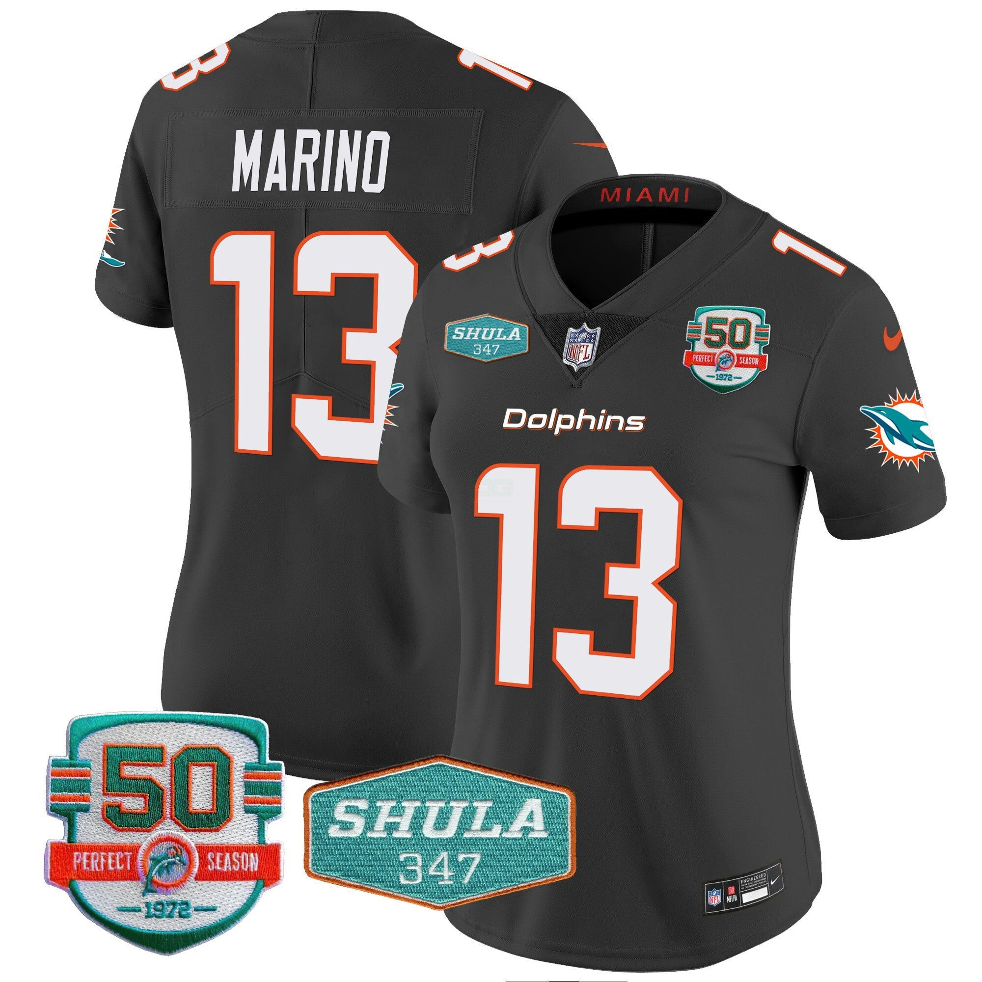 Camisa NFL Women’s Shula 347 Patch Vapor Jersey