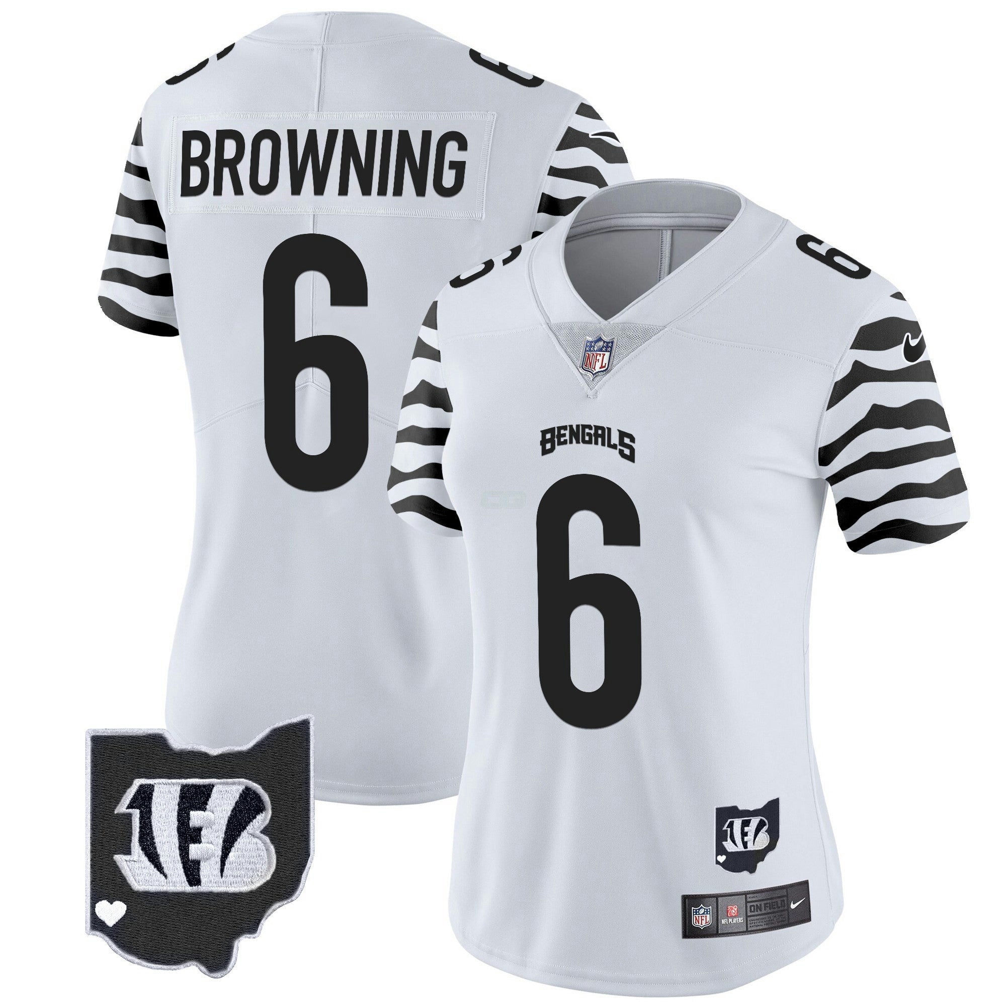 Camisa NFL Women’s Stripes Vapor Limited Jersey