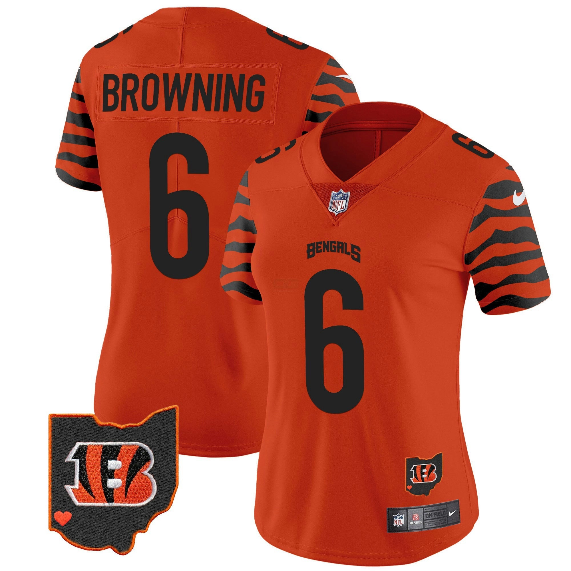 Camisa NFL Women’s Stripes Vapor Limited Jersey