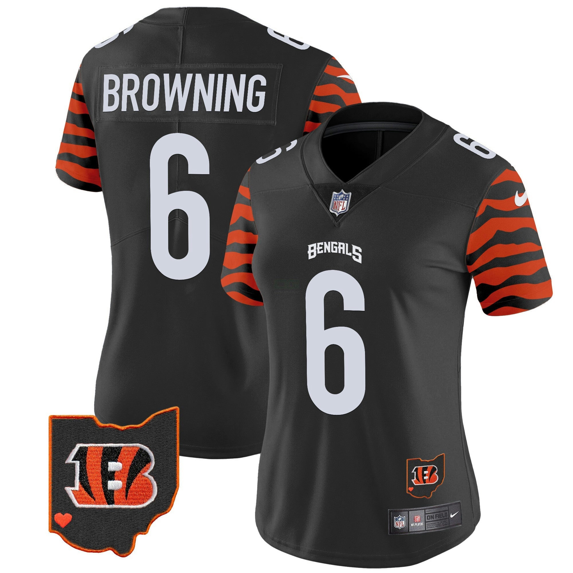 Camisa NFL Women’s Stripes Vapor Limited Jersey