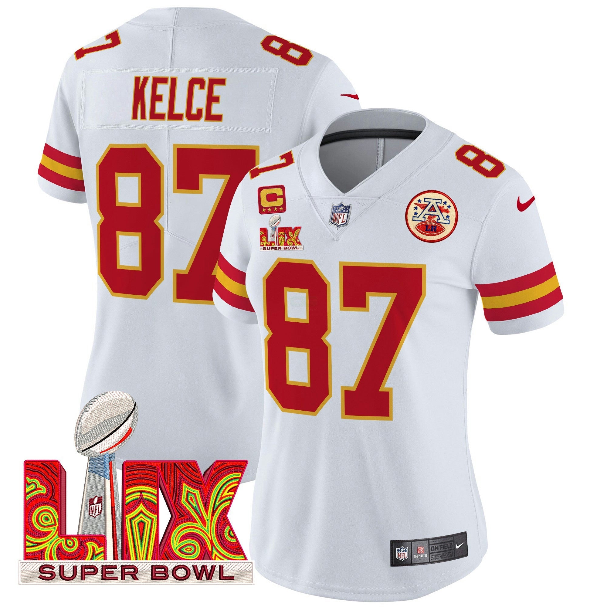 Camisa NFL Women’s Super Bowl LIX Patch Vapor Limited Jersey