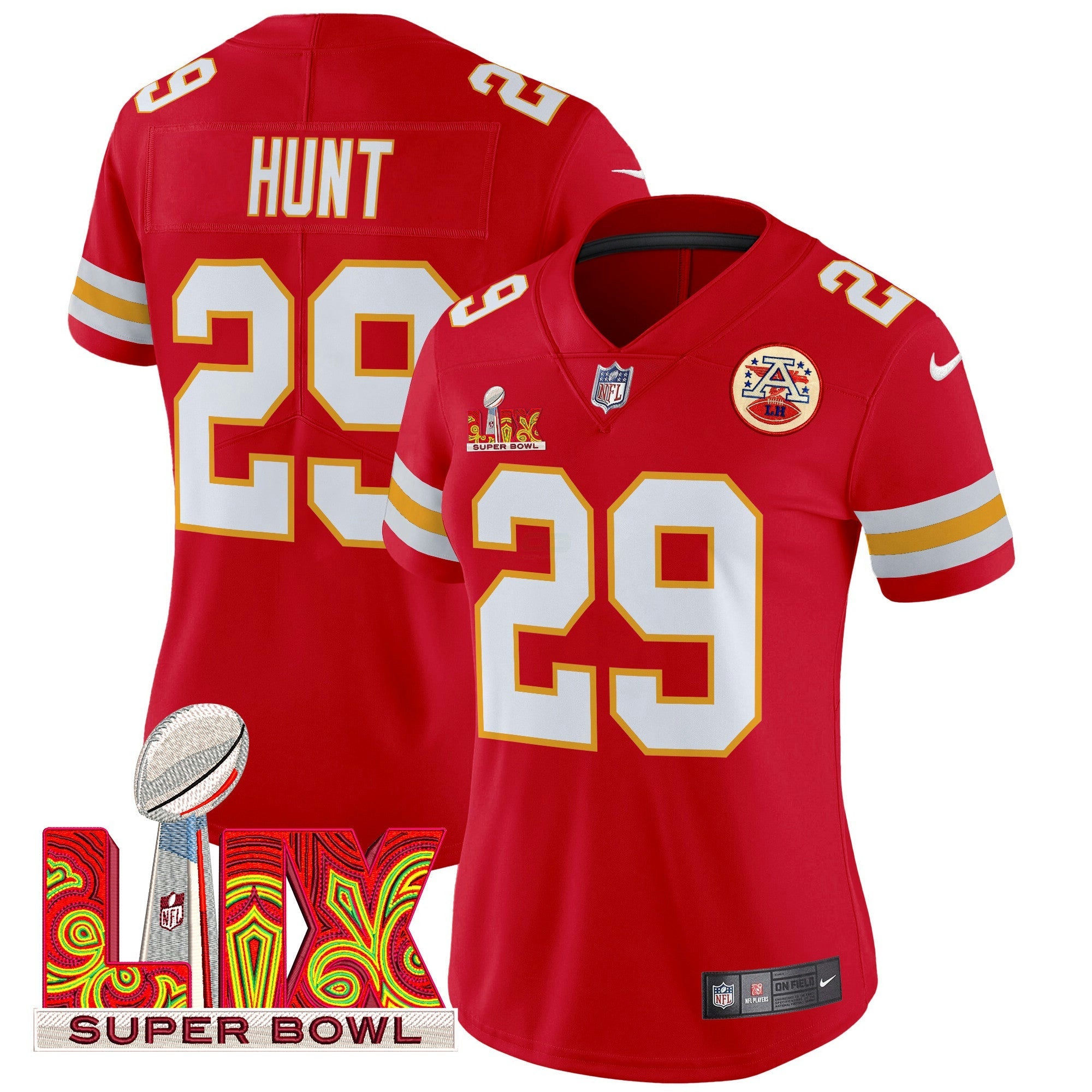 Camisa NFL Women’s Super Bowl LIX Patch Vapor Limited Jersey
