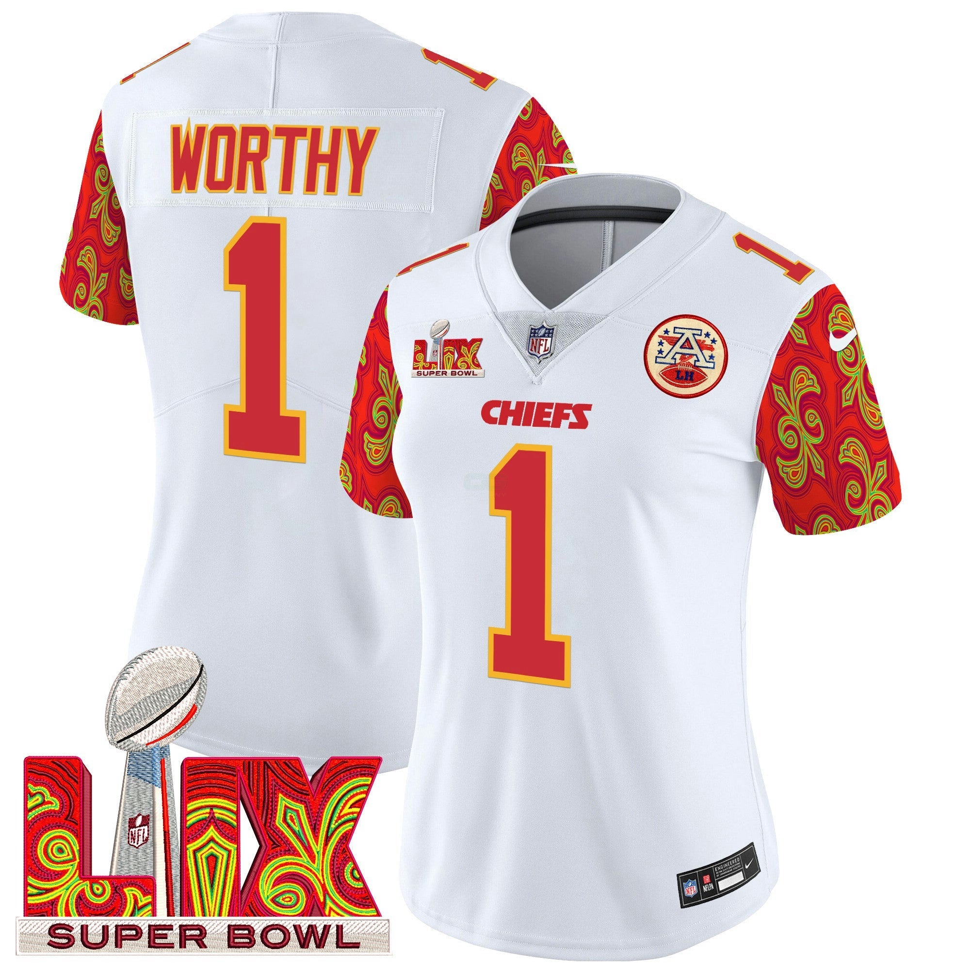 Camisa NFL Women’s Super Bowl LIX Style Vapor Limited Jersey