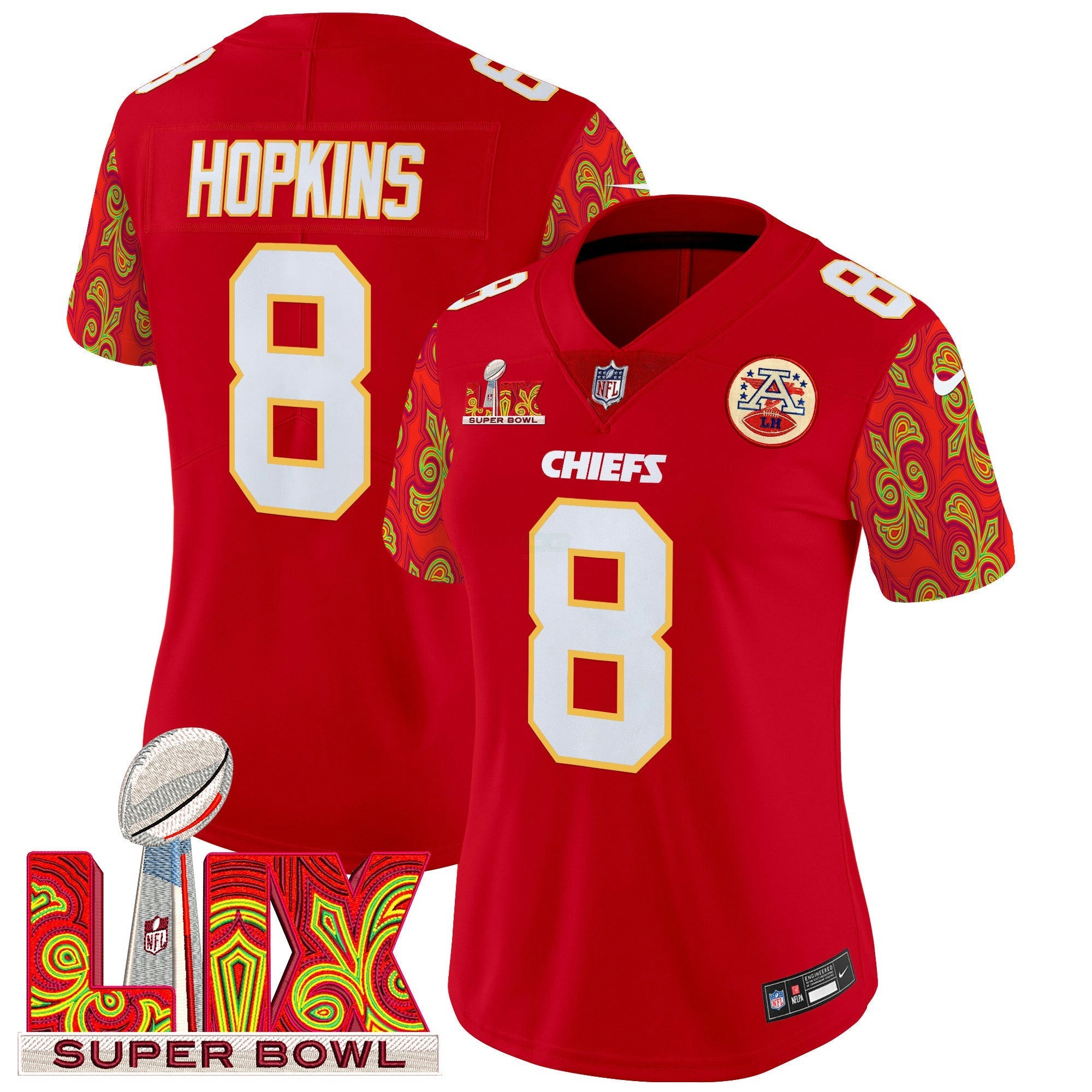 Camisa NFL Women’s Super Bowl LIX Style Vapor Limited Jersey