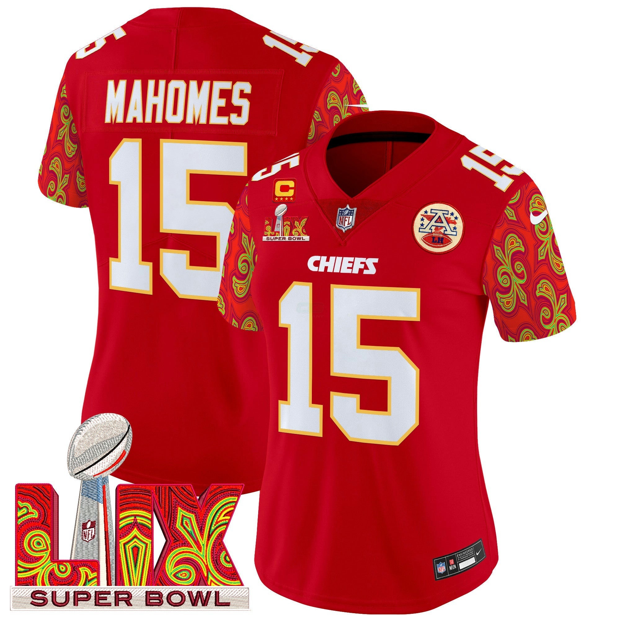 Camisa NFL Women’s Super Bowl LIX Style Vapor Limited Jersey