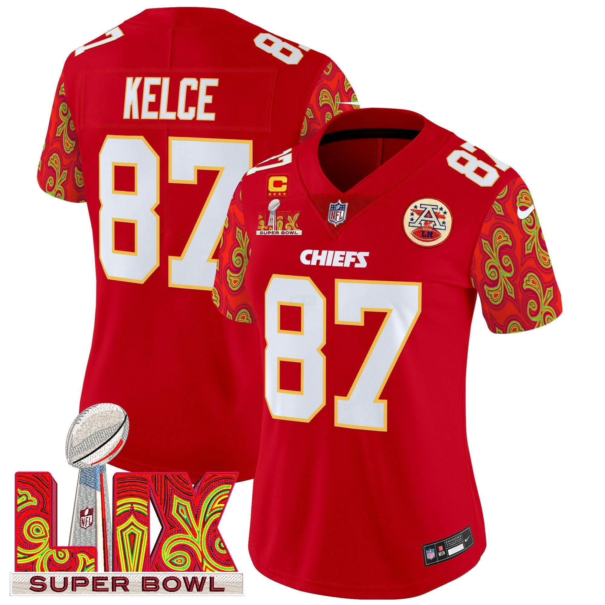 Camisa NFL Women’s Super Bowl LIX Style Vapor Limited Jersey