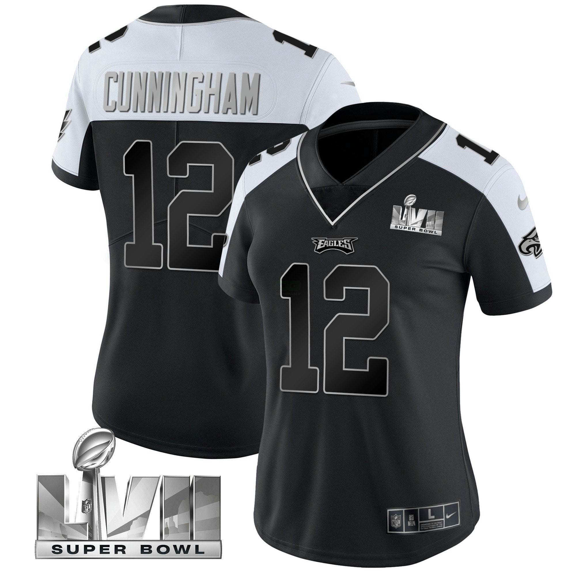 Camisa NFL Women’s Super Bowl LVII Alternativa Jersey - Alternativa Prata
