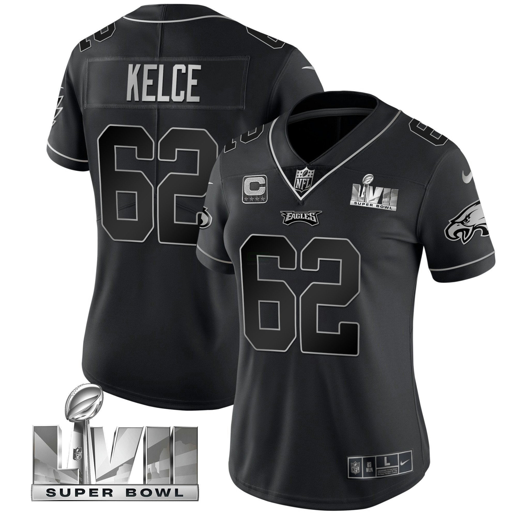 Camisa NFL Women’s Super Bowl LVII Dourada Vapor Jersey