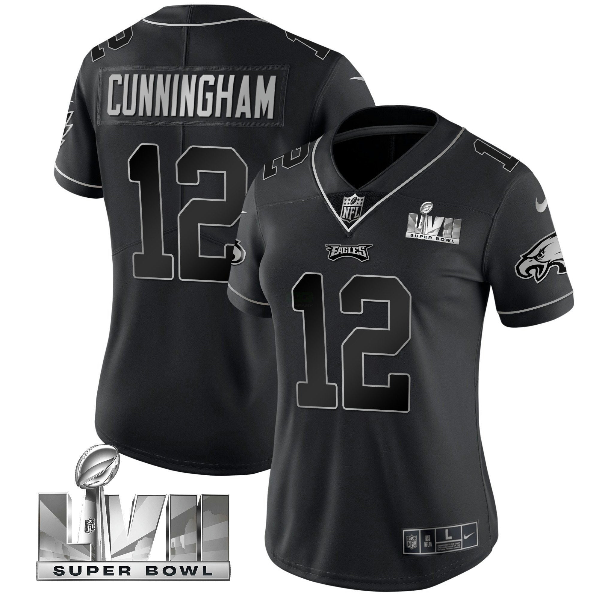 Camisa NFL Women’s Super Bowl LVII Dourada Vapor Jersey