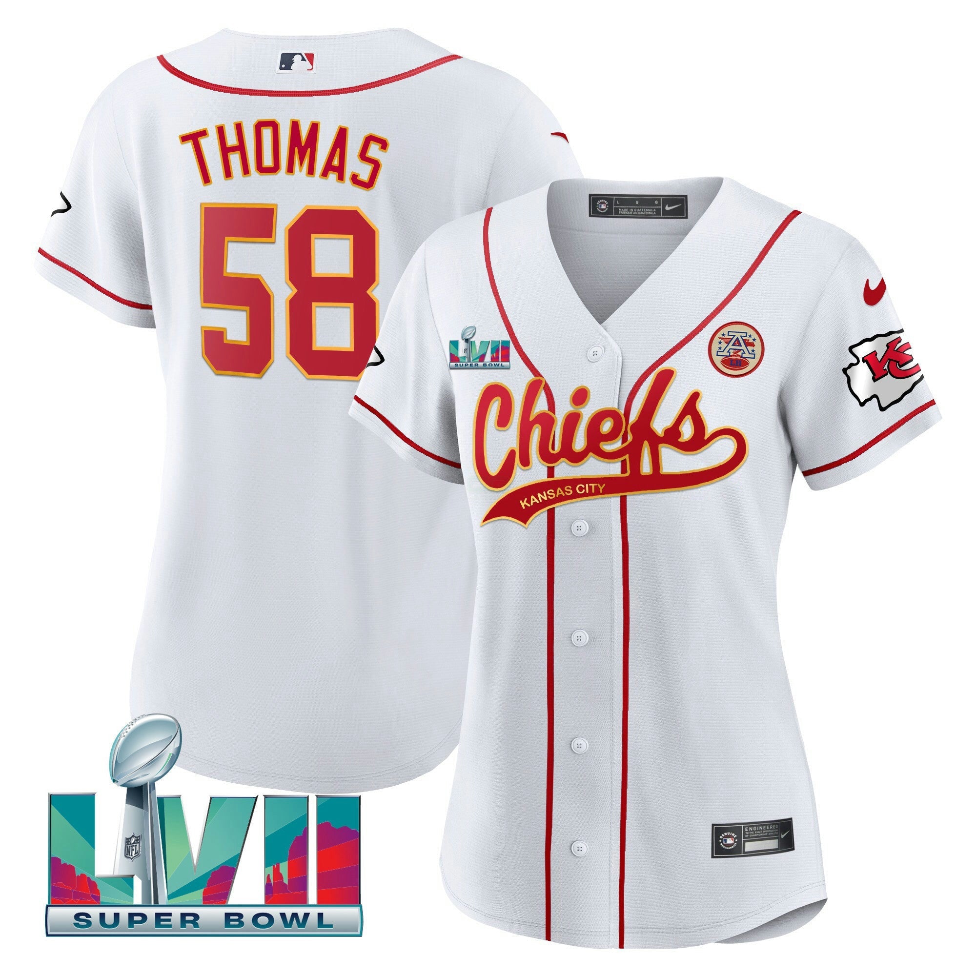Camisa NFL Women’s Super Bowl LVII Jersey V2