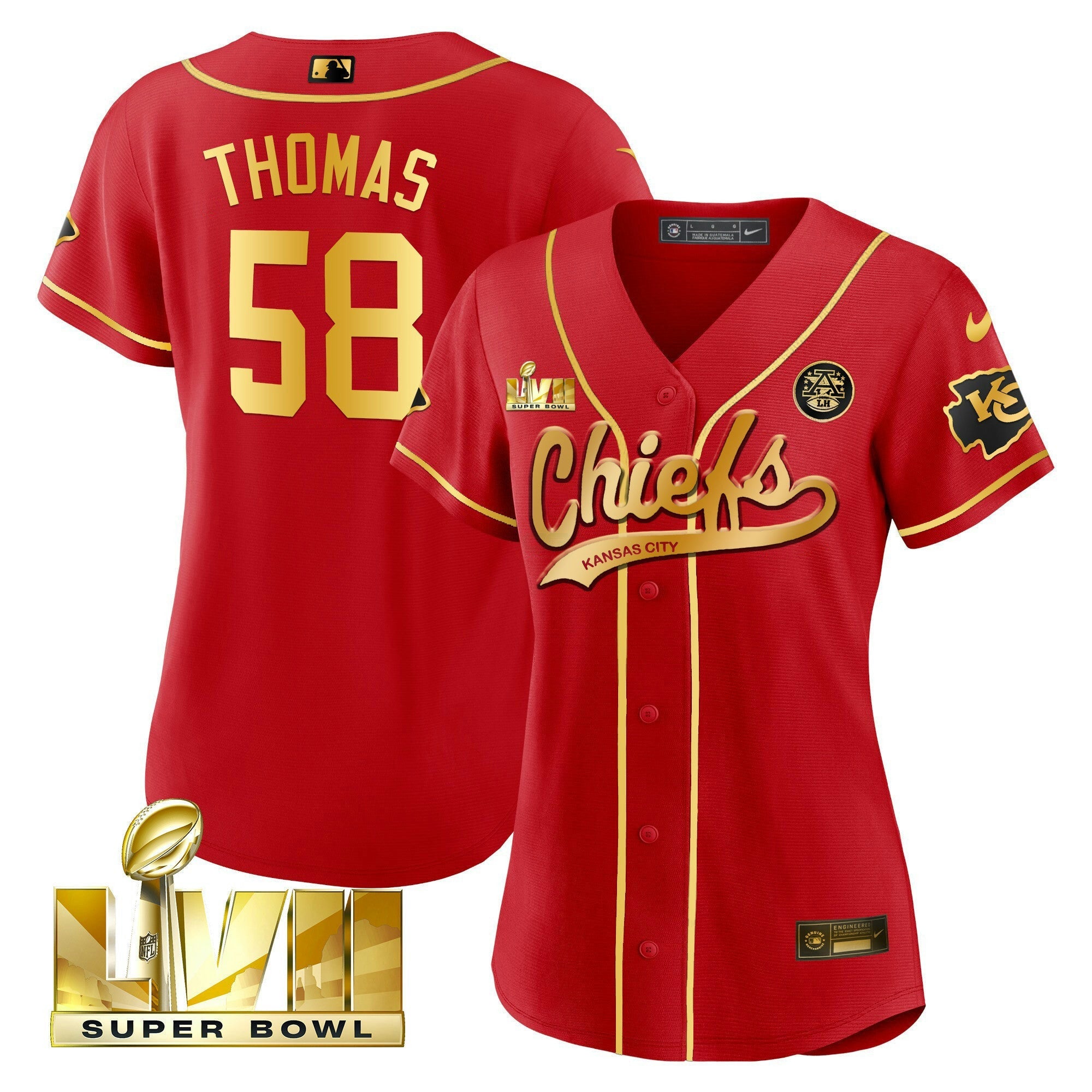 Camisa NFL Women’s Super Bowl LVII Jersey V2