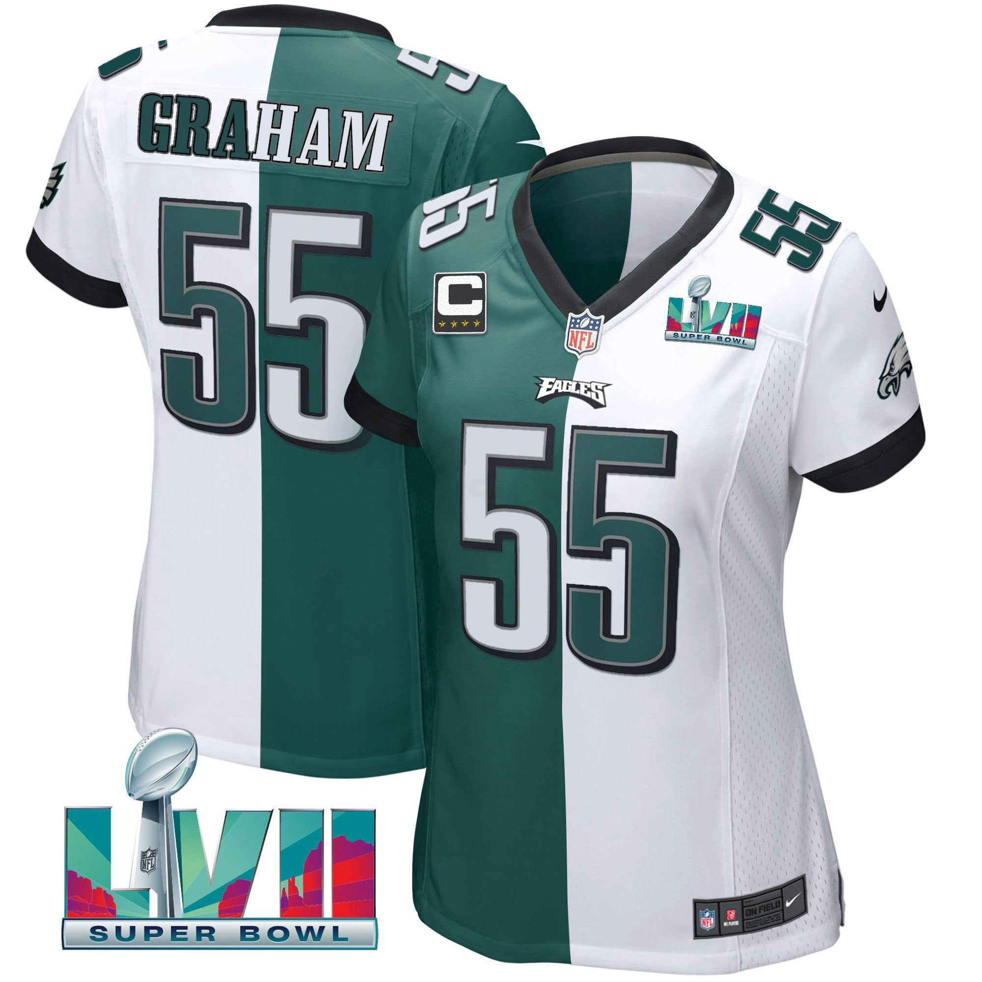 Camisa NFL Women’s Super Bowl LVII Split Jersey