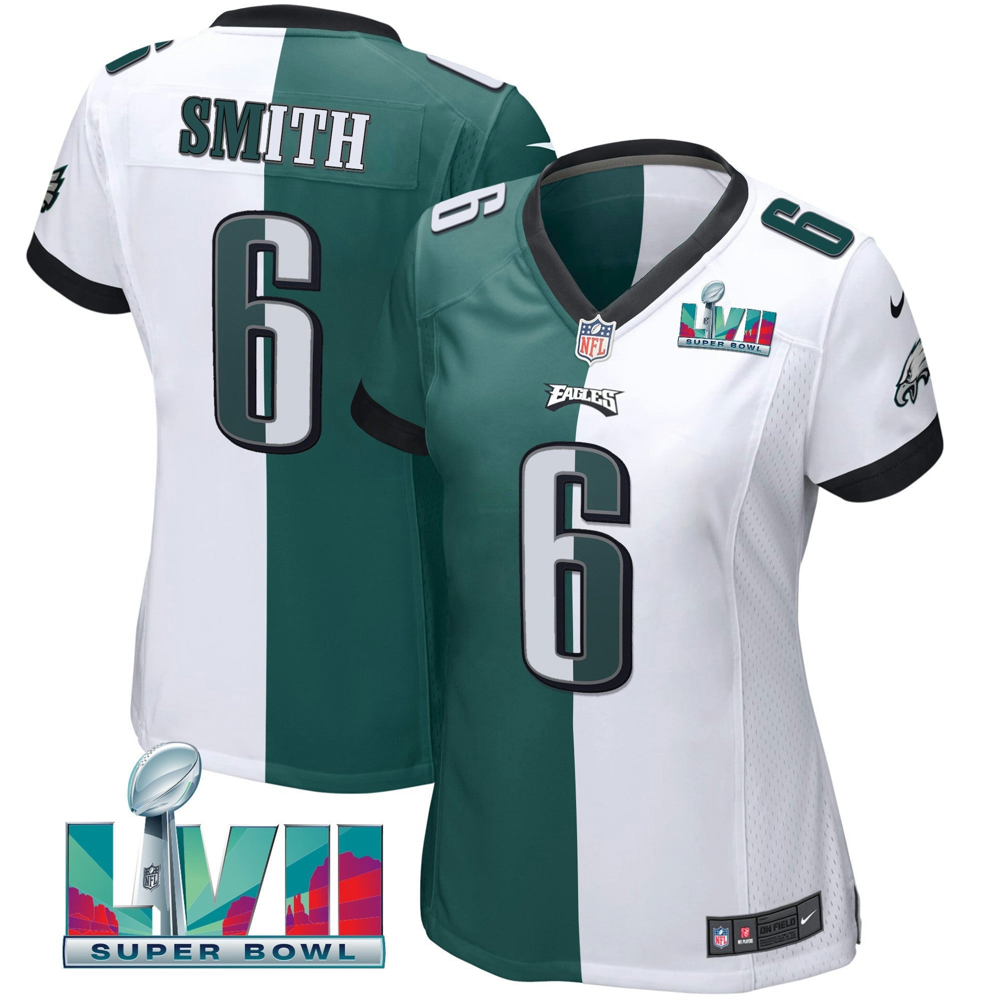 Camisa NFL Women’s Super Bowl LVII Split Jersey