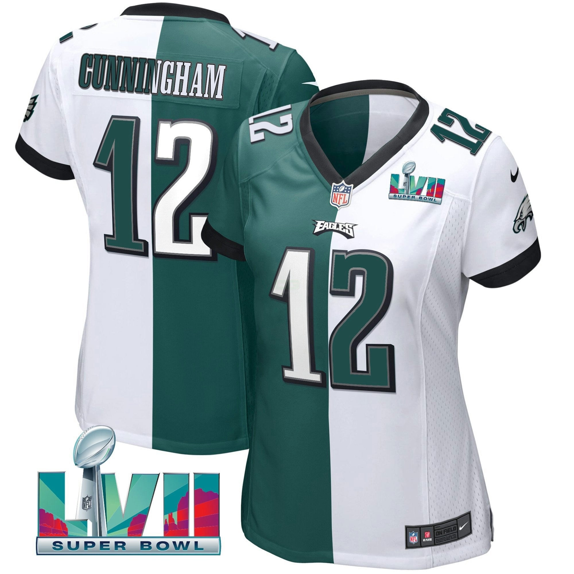 Camisa NFL Women’s Super Bowl LVII Split Jersey