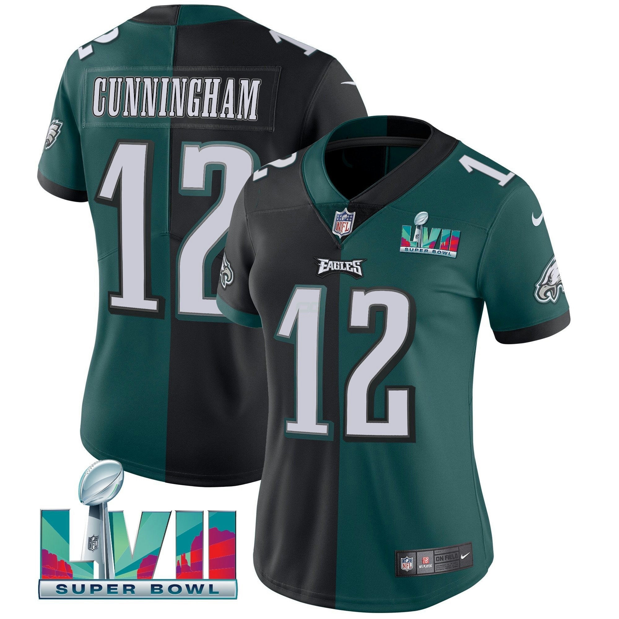 Camisa NFL Women’s Super Bowl LVII Split Jersey