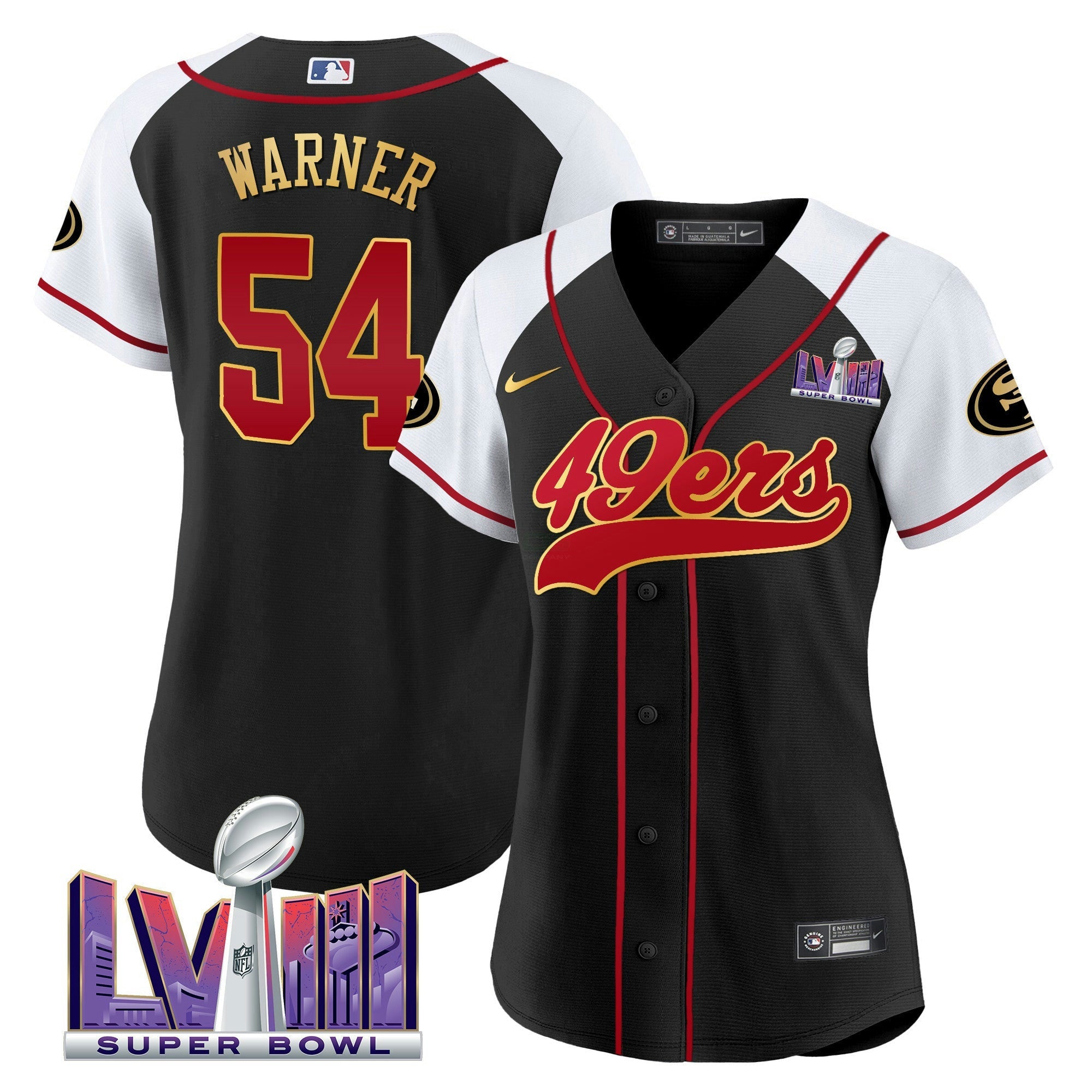Camisa NFL Women’s Super Bowl LVIII Patch Jersey