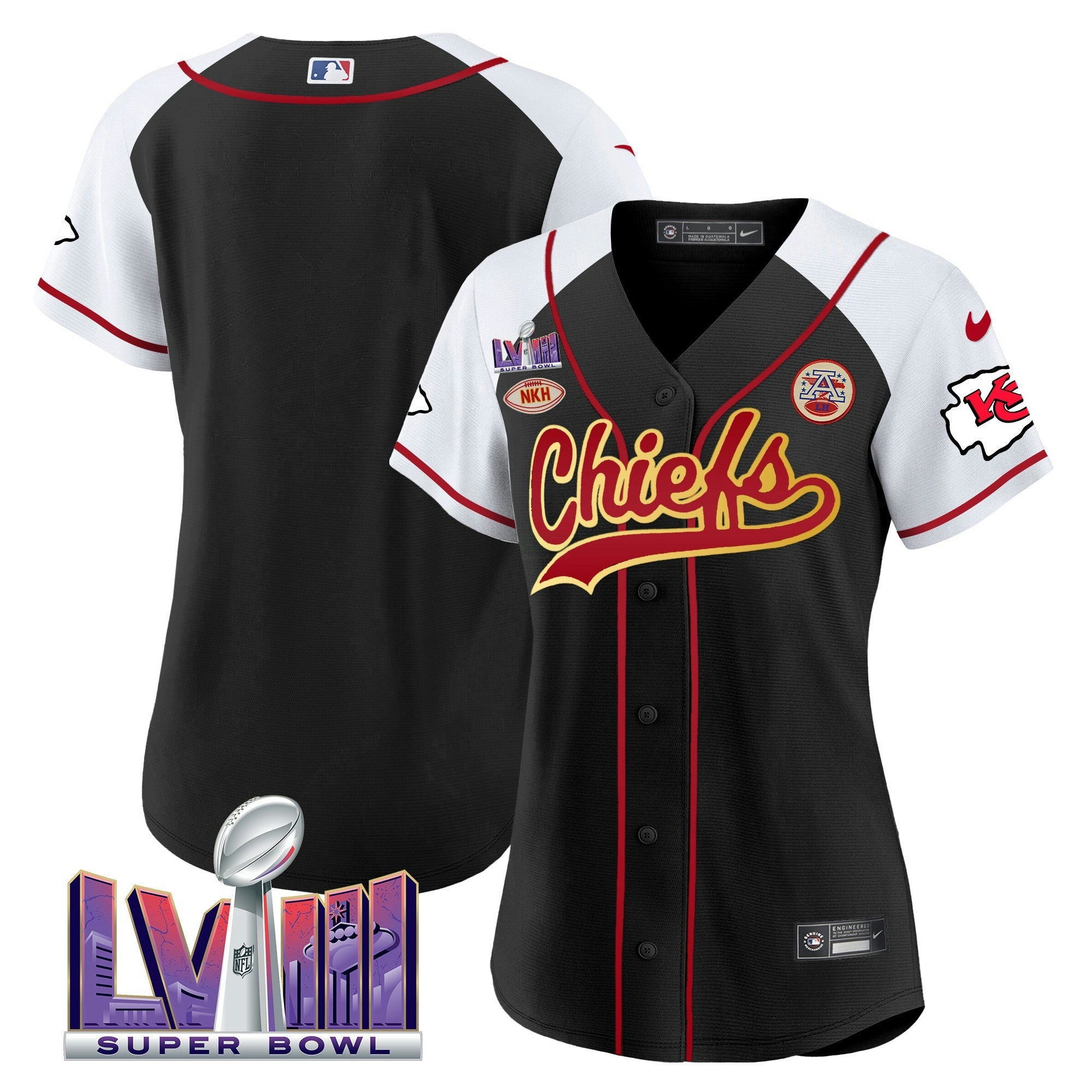 Camisa NFL Women’s Super Bowl LVIII Patch Jersey