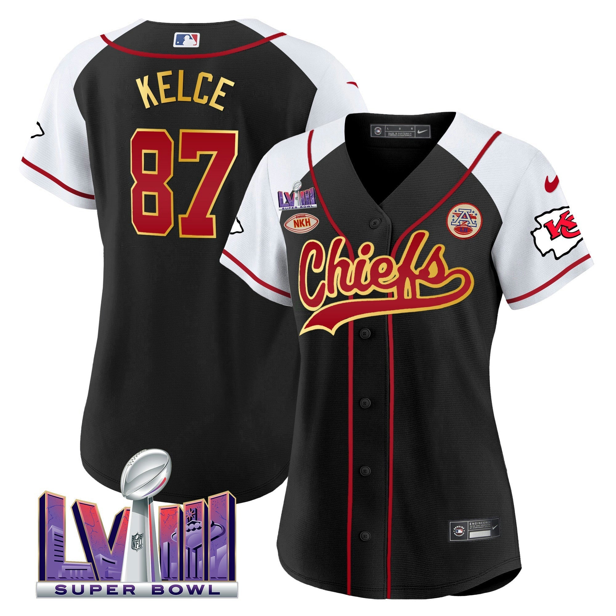 Camisa NFL Women’s Super Bowl LVIII Patch Jersey