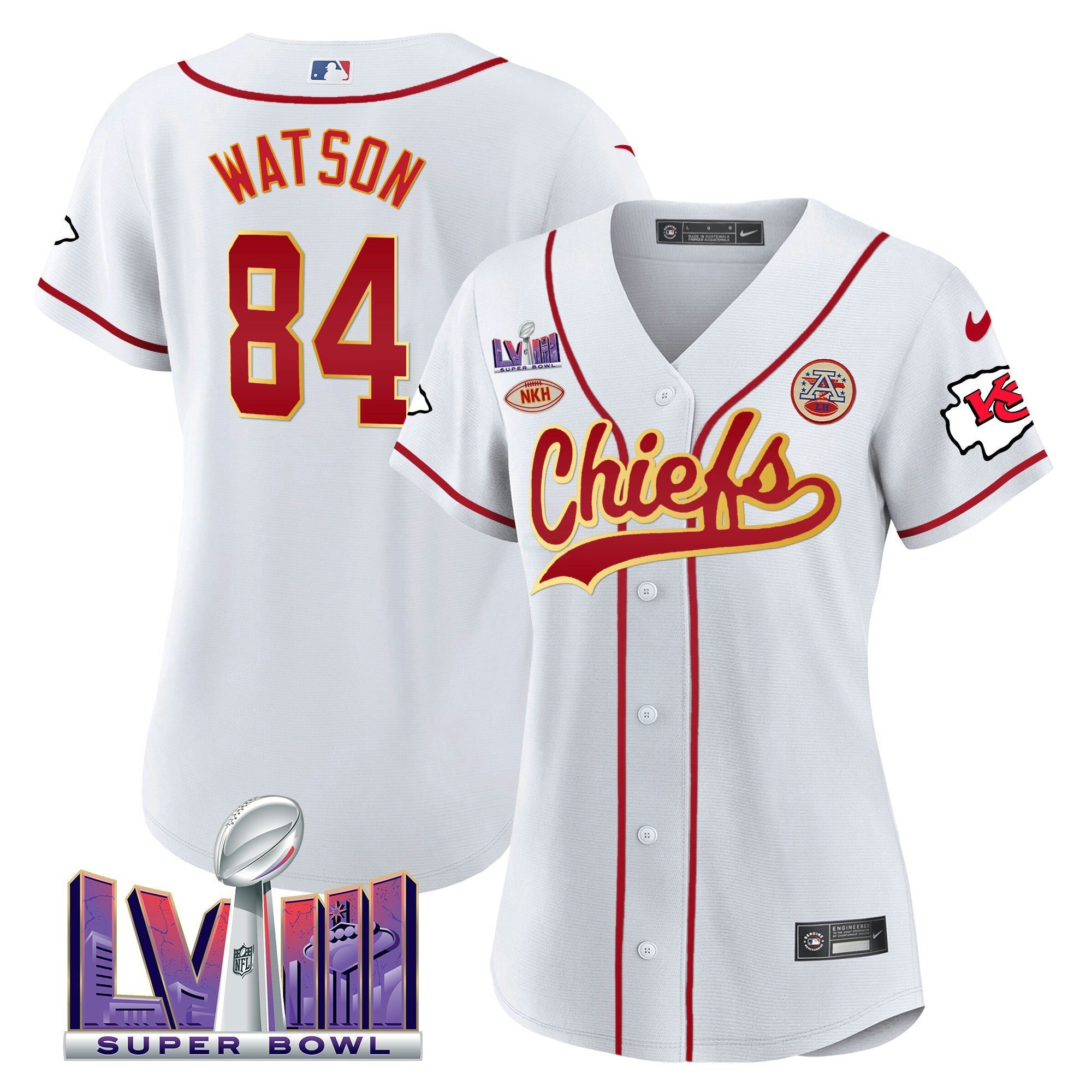 Camisa NFL Women’s Super Bowl LVIII Patch Jersey