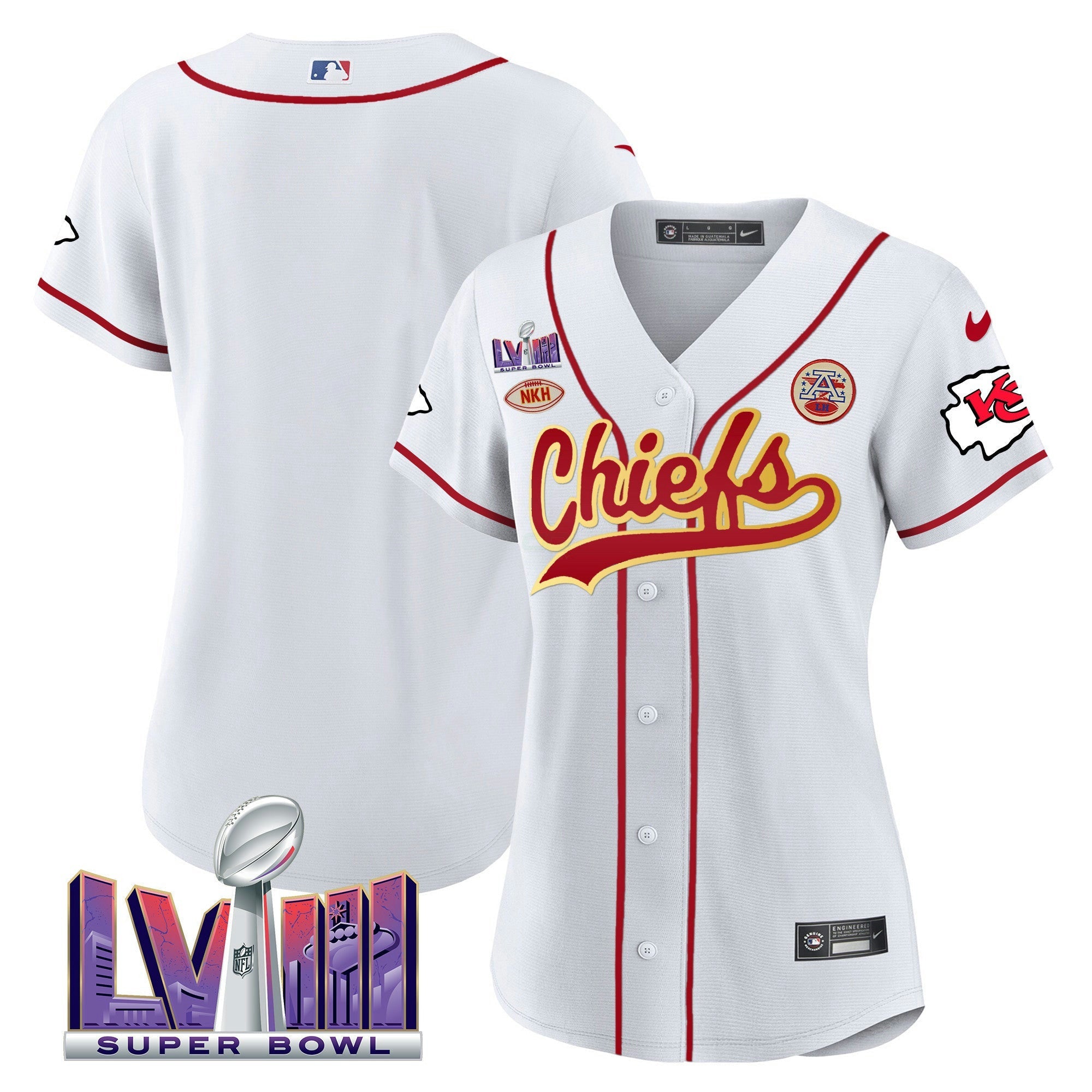Camisa NFL Women’s Super Bowl LVIII Patch Jersey