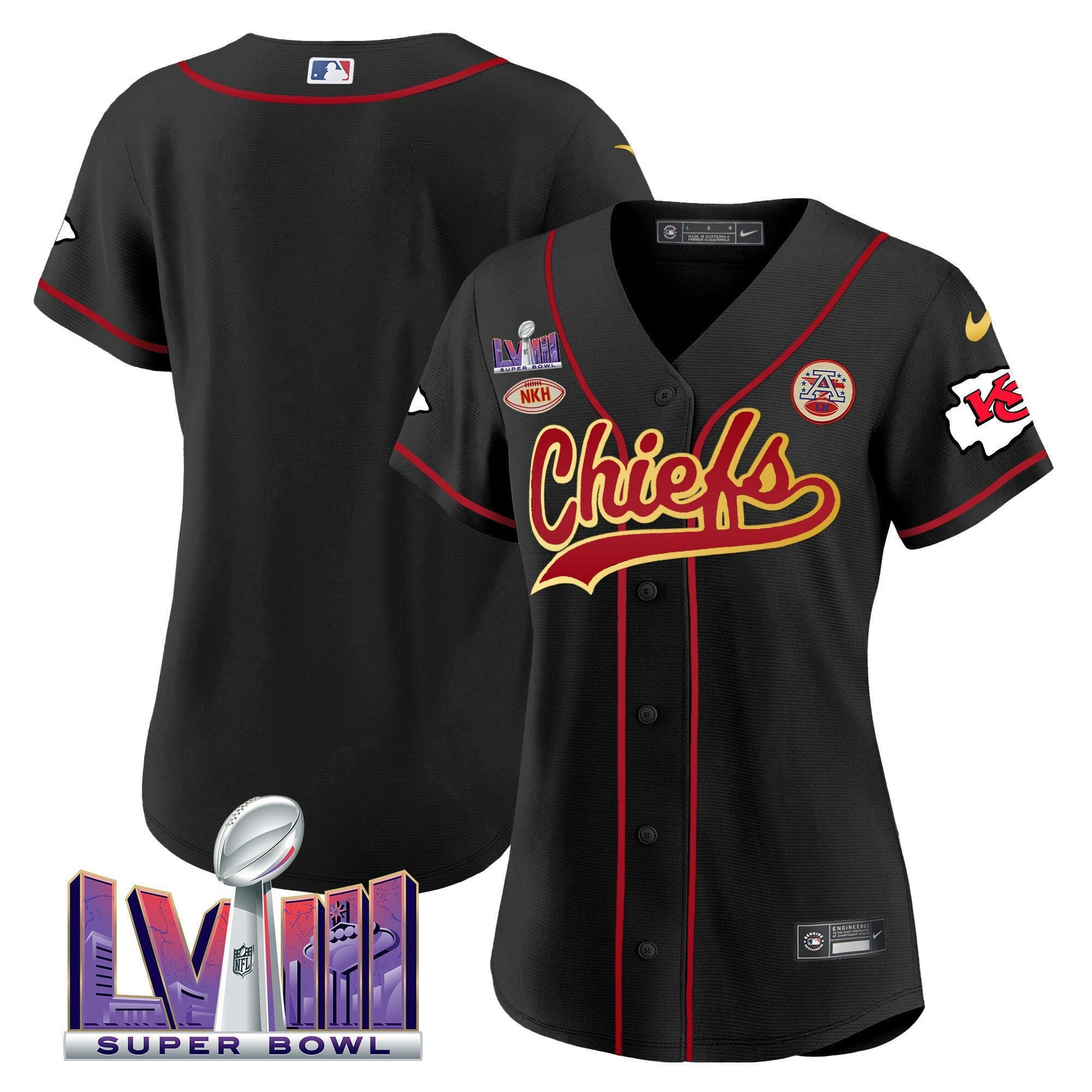 Camisa NFL Women’s Super Bowl LVIII Patch Jersey